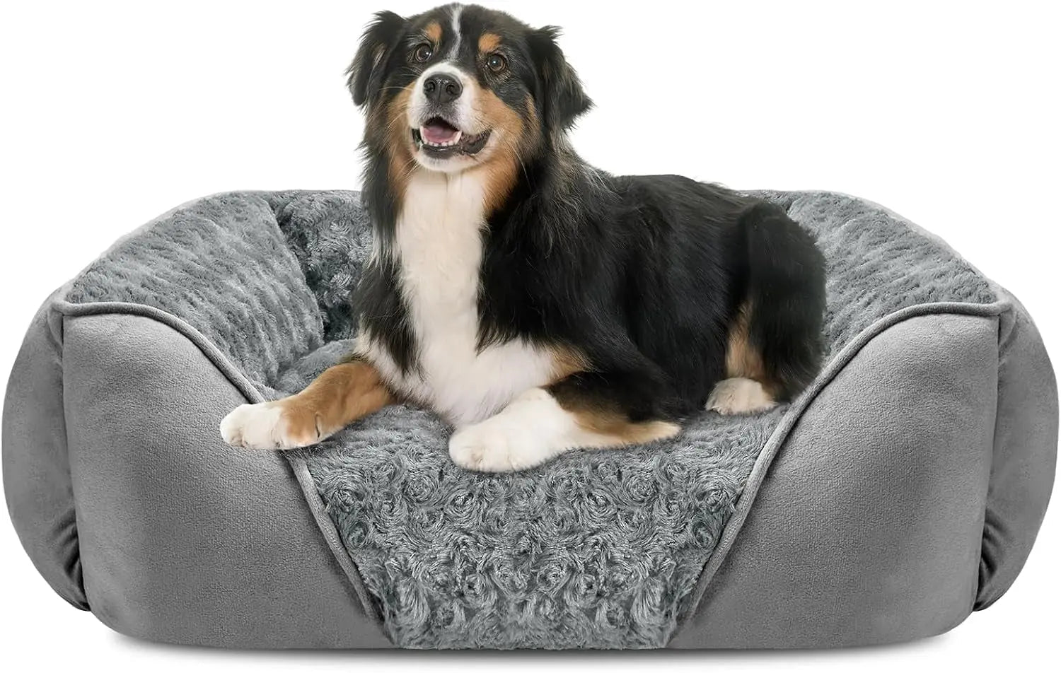 Washable Orthopedic Dog Bed – Soft Calming Pet Sofa