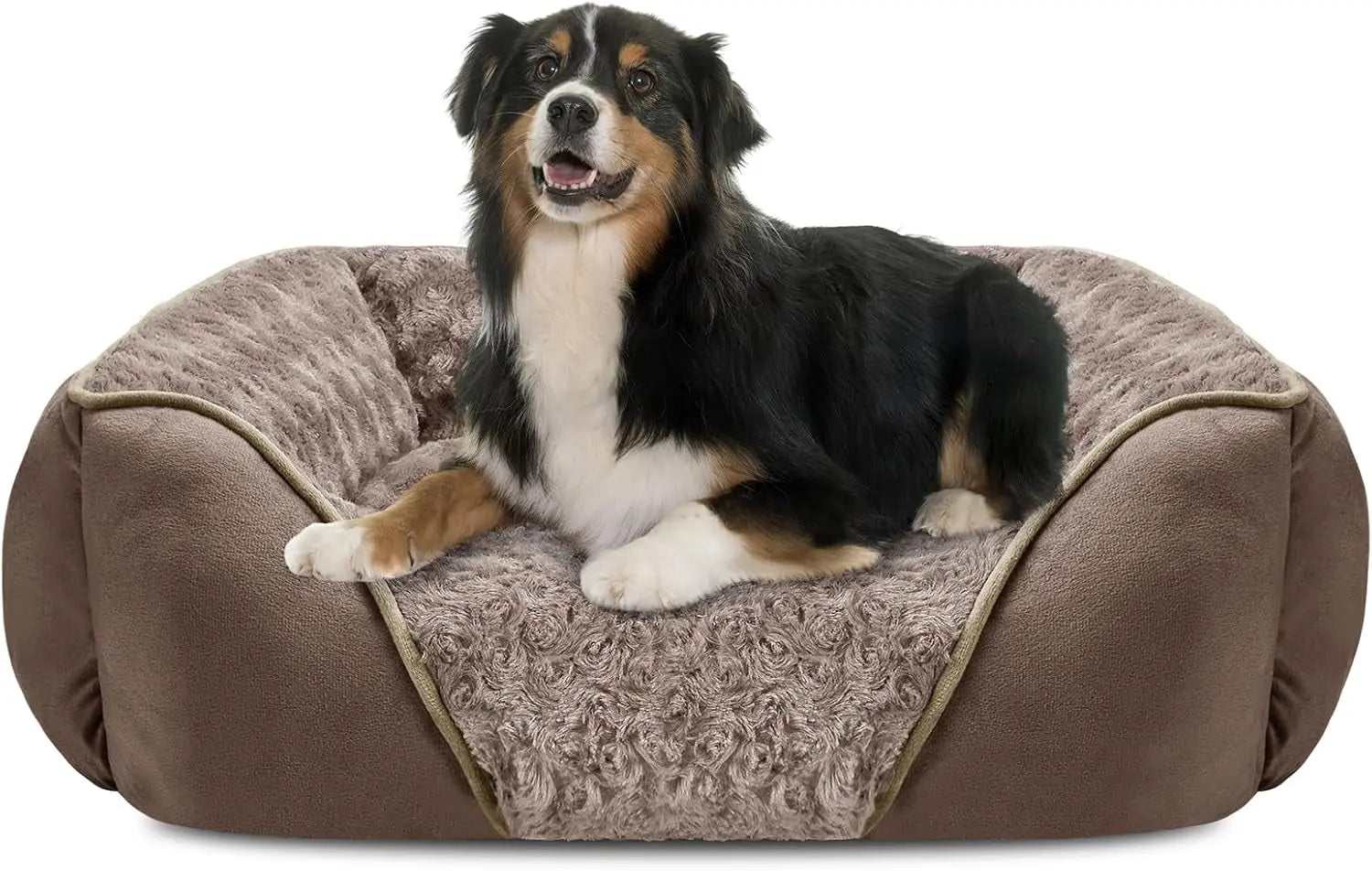 Washable Orthopedic Dog Bed – Soft Calming Pet Sofa