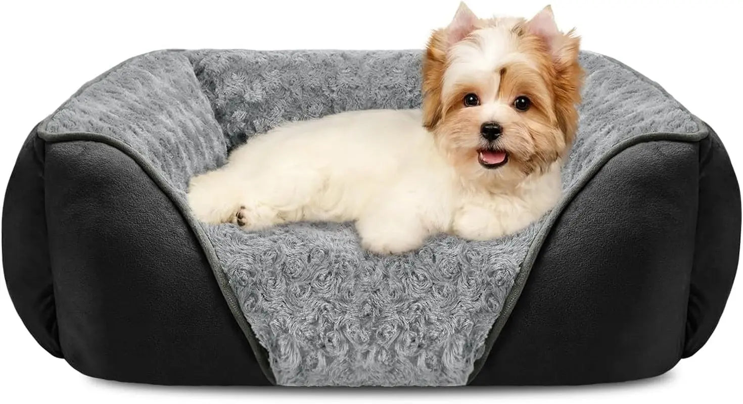 Washable Orthopedic Dog Bed – Soft Calming Pet Sofa