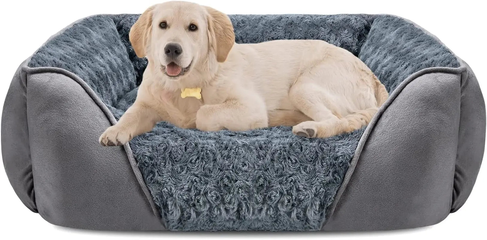 Washable Orthopedic Dog Bed – Soft Calming Pet Sofa
