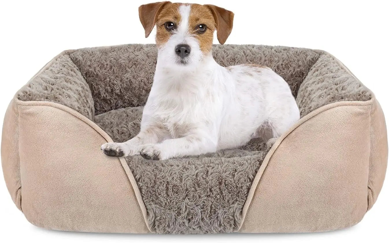 Washable Orthopedic Dog Bed – Soft Calming Pet Sofa