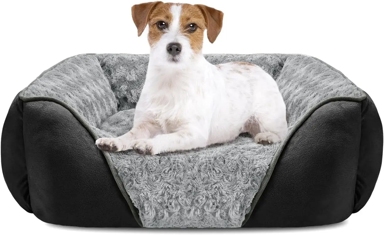 Washable Orthopedic Dog Bed – Soft Calming Pet Sofa