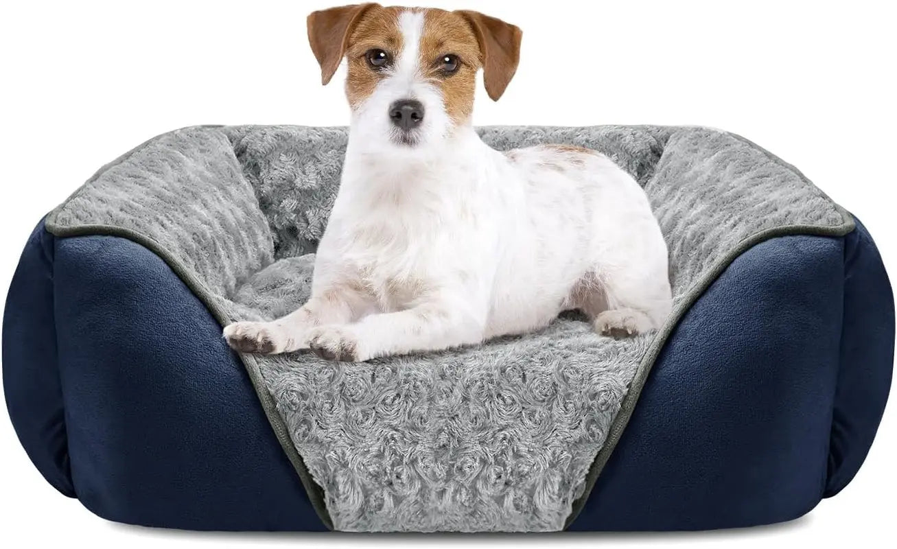 Washable Orthopedic Dog Bed – Soft Calming Pet Sofa