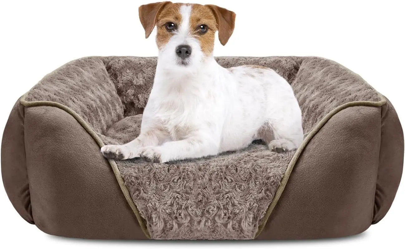 Washable Orthopedic Dog Bed – Soft Calming Pet Sofa
