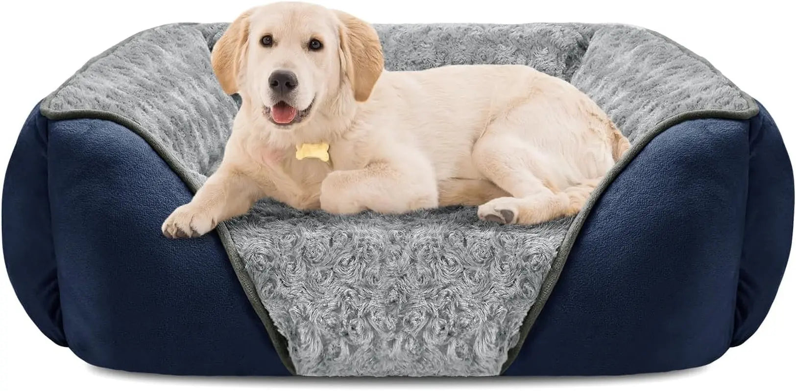 Washable Orthopedic Dog Bed – Soft Calming Pet Sofa
