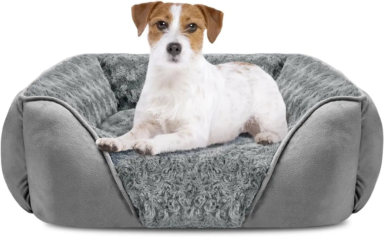 Washable Orthopedic Dog Bed – Soft Calming Pet Sofa