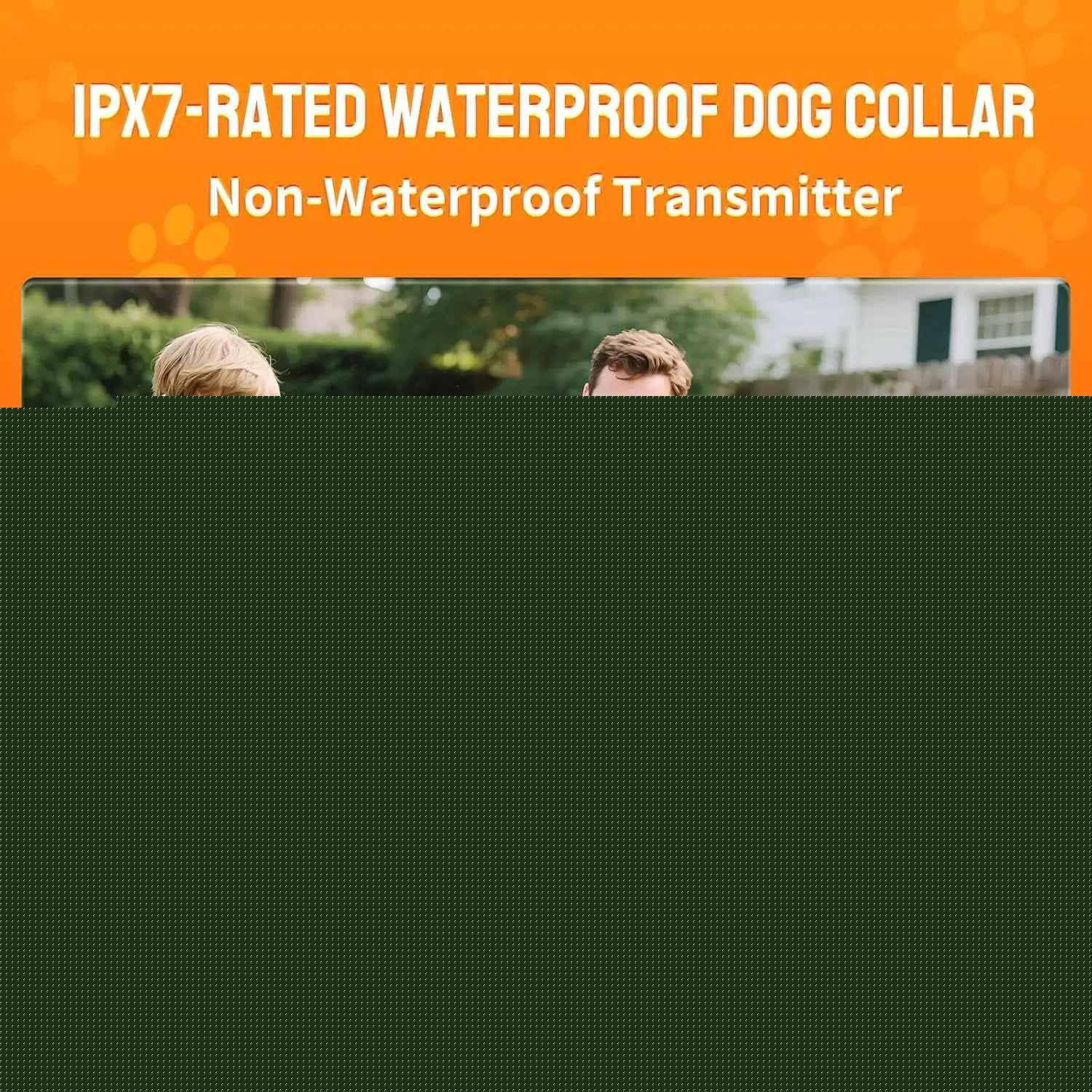 Wireless Dog Fence Radar 3in1 Training No Go Zone Waterproof Collar up to 1 acre