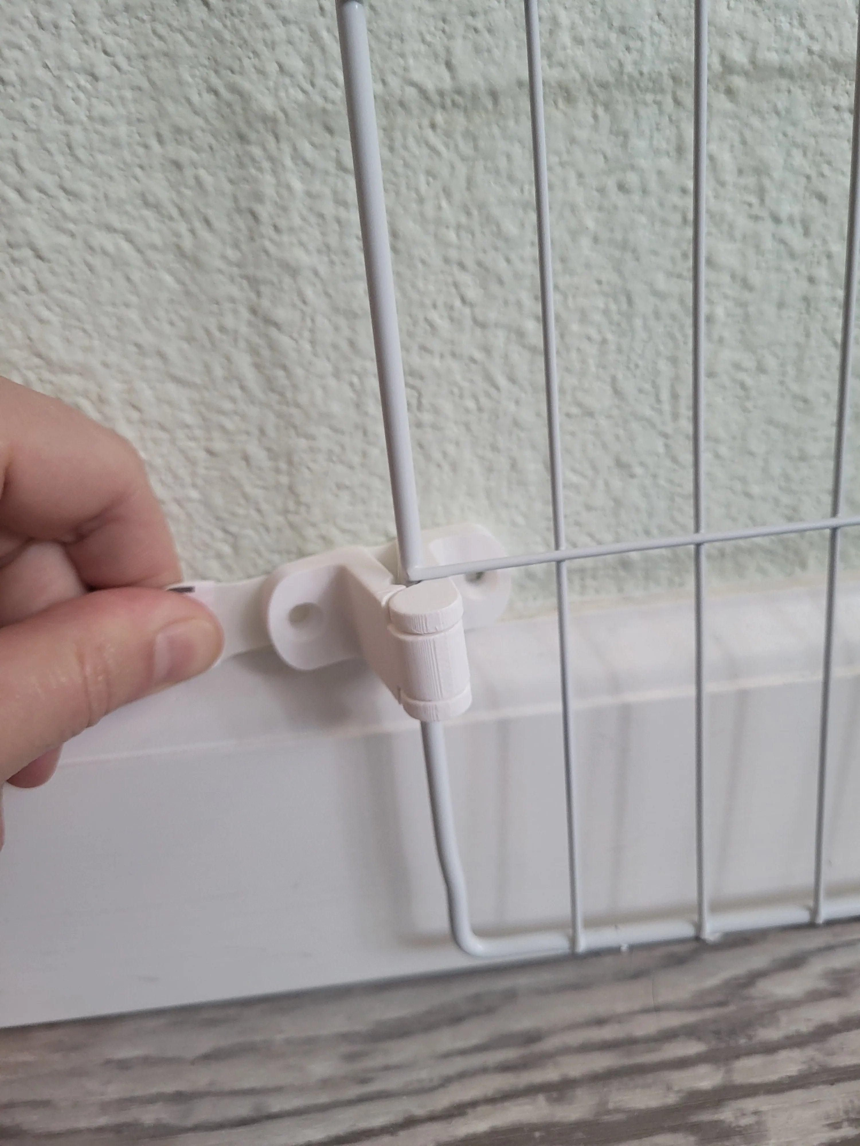 XPen Wall Mount Brackets - Long Design for Custom Pet Pen Configurations (4-Pack)