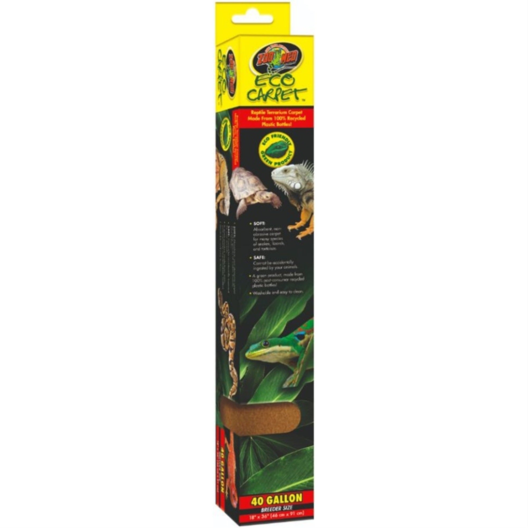 Zoo Med Eco Carpet Reptile Carpet - Tan - 40 gal breeder (18 x 36)