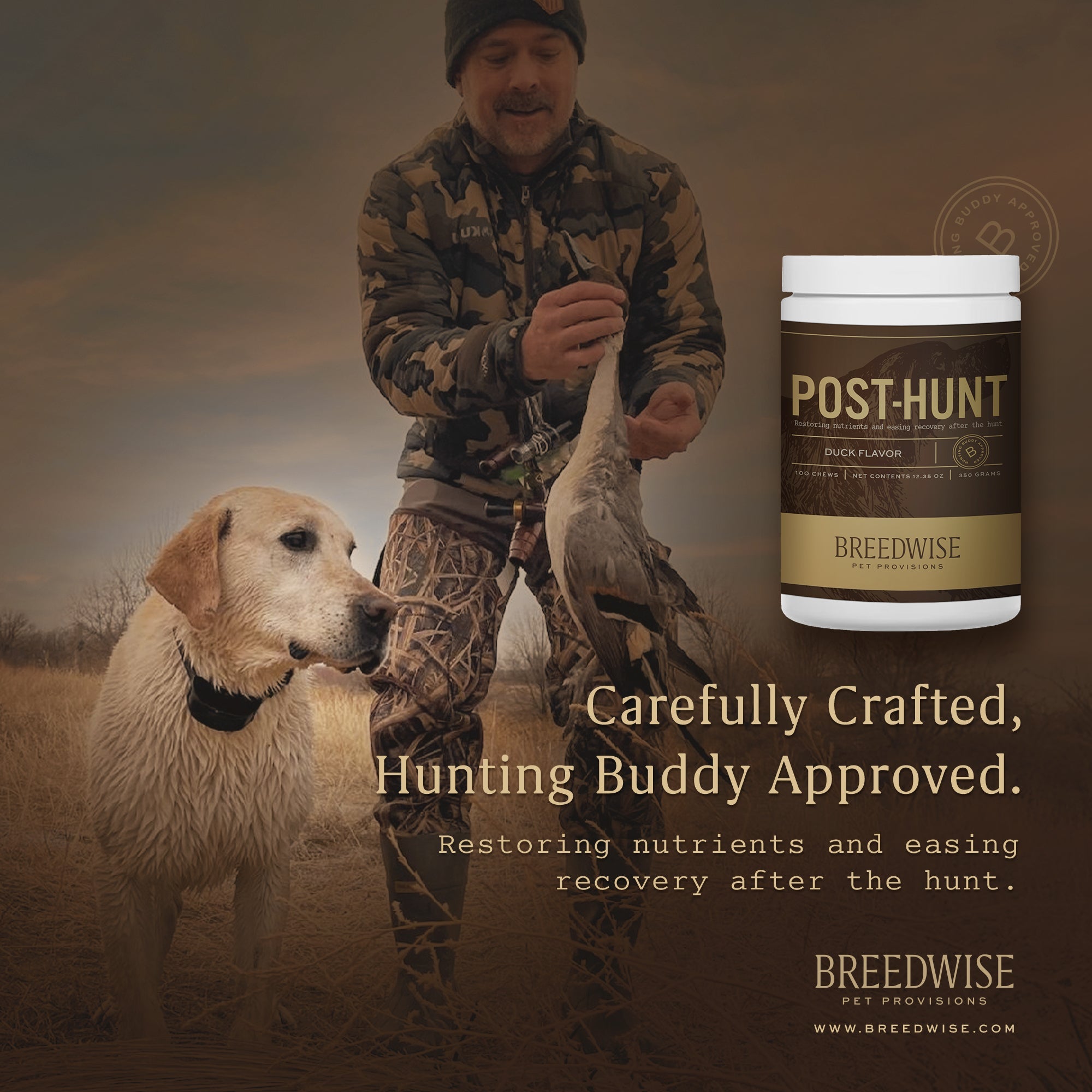 Breedwise Post-HUNT Soft Dog Chews