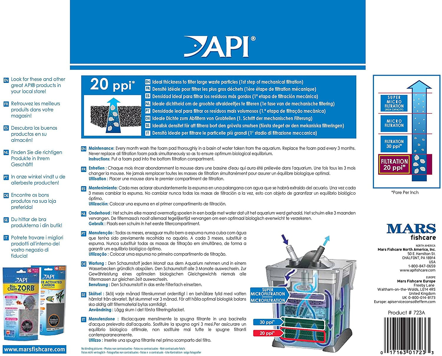 Api Filstar Xp Filtration Pads