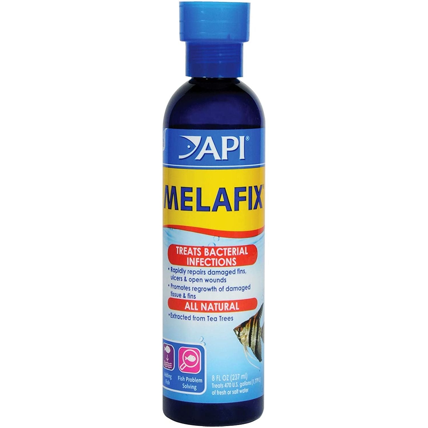 API Melafix Freshwater Fish Care Solution – 8 oz – Aquarium Water Care