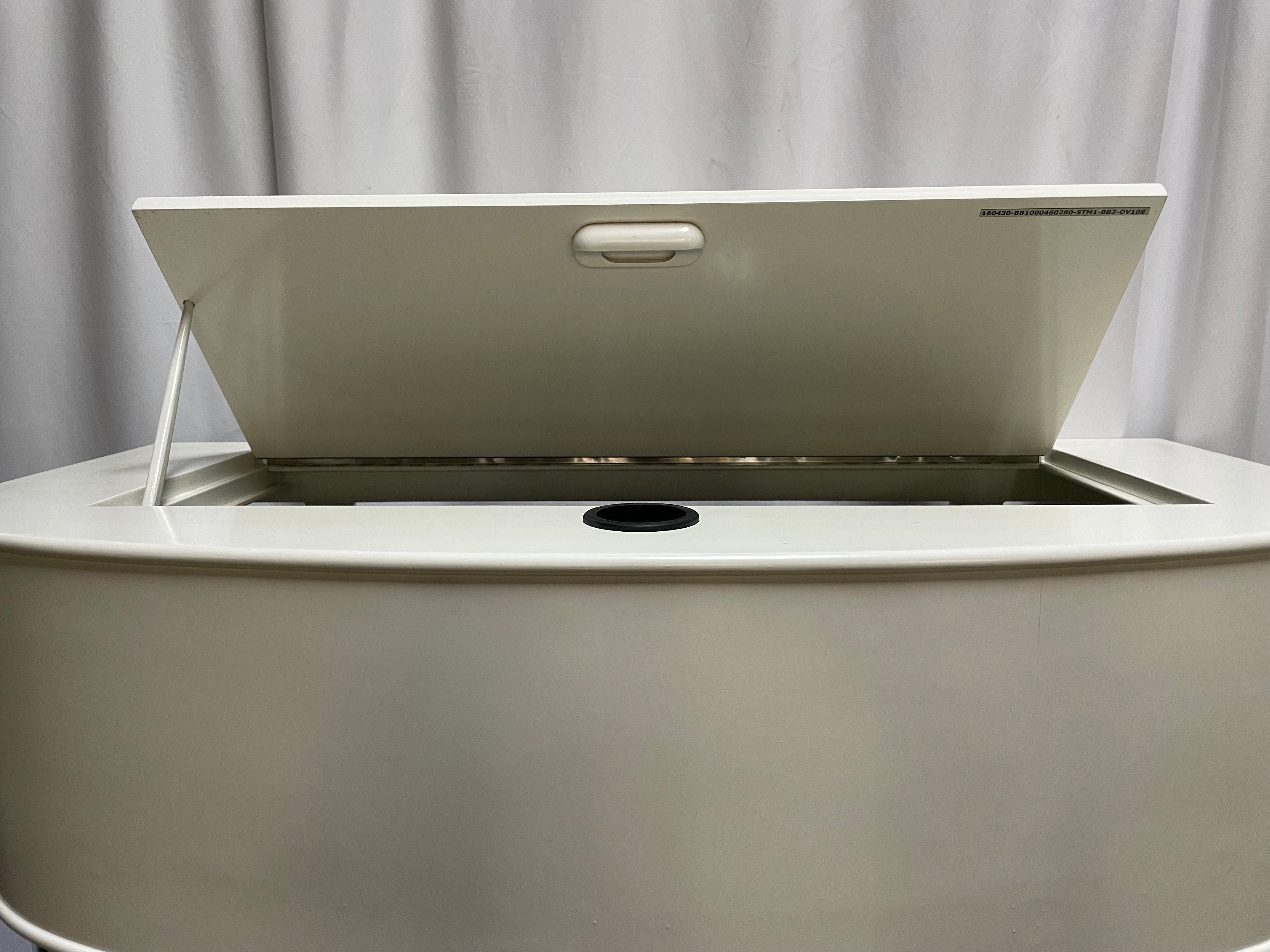 70 gallon GLASS bow front aquarium fish tank set display model