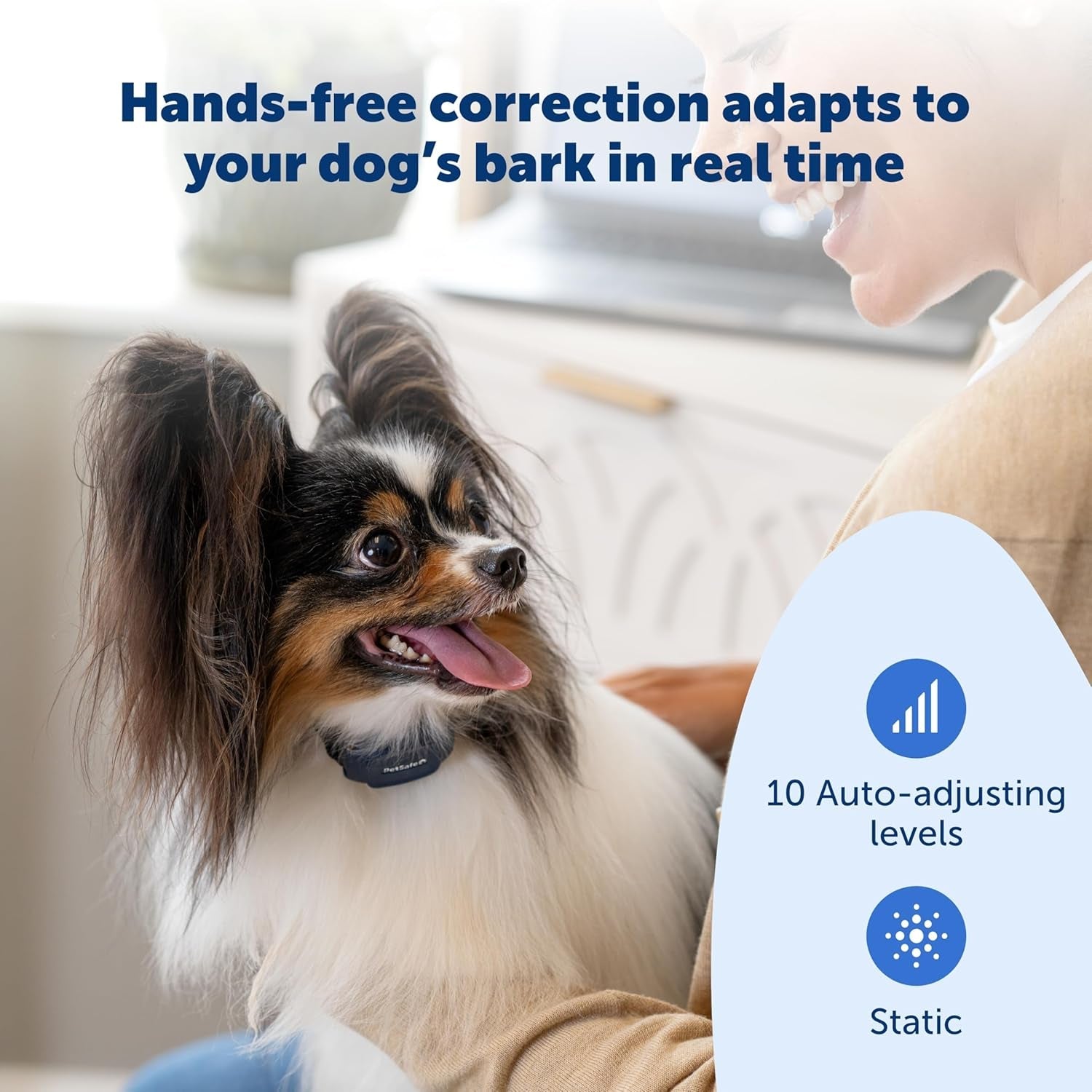 PetSafe NanoBark 2.0 Bark Collar for Small Dogs Rechargeable Waterproof