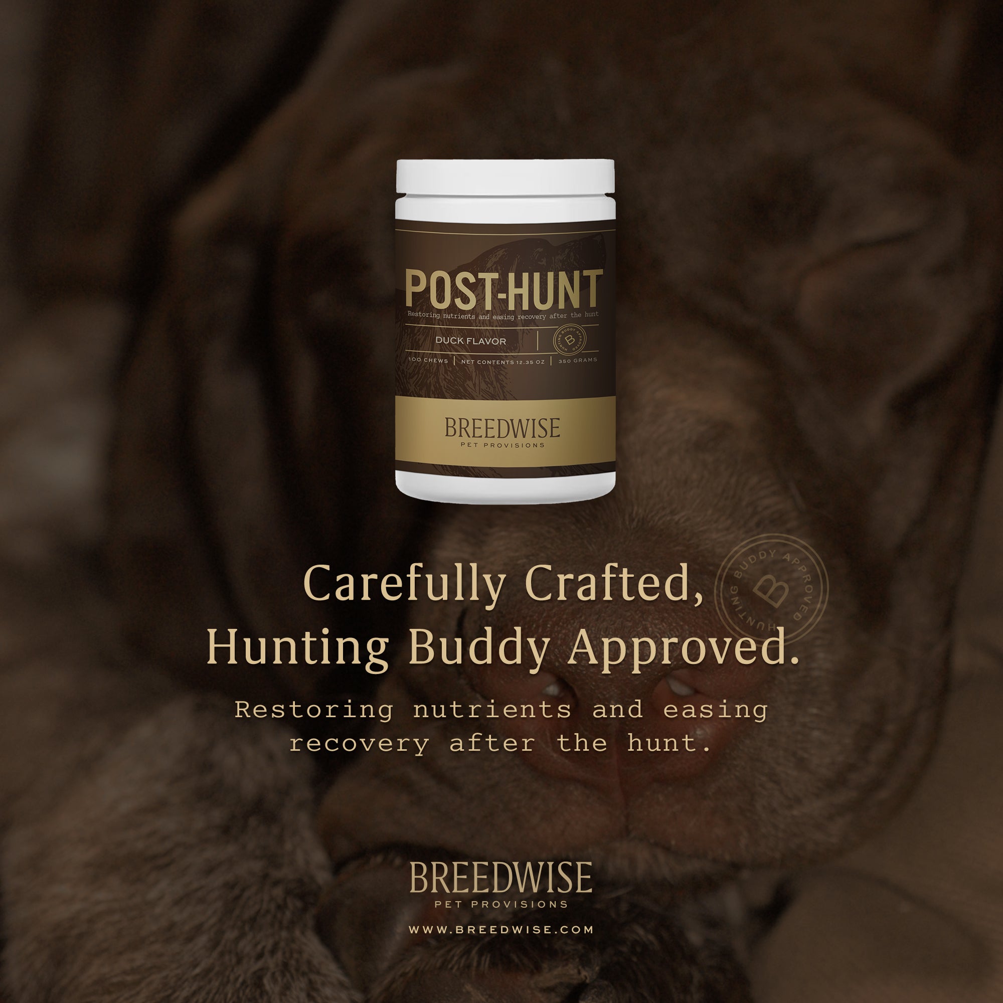 Breedwise Post-HUNT Soft Dog Chews