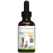 Pet Wellbeing Natural Immune System Support For Old Dogs - Old Friend 2Oz (59Ml)