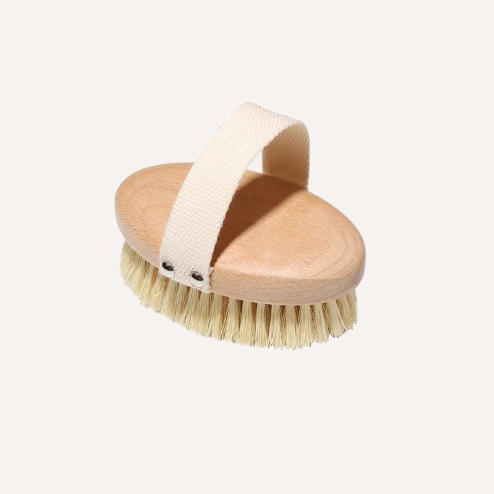 Tilley + Me Bamboo Dry Brush for Body – Exfoliate & Improve Circulation