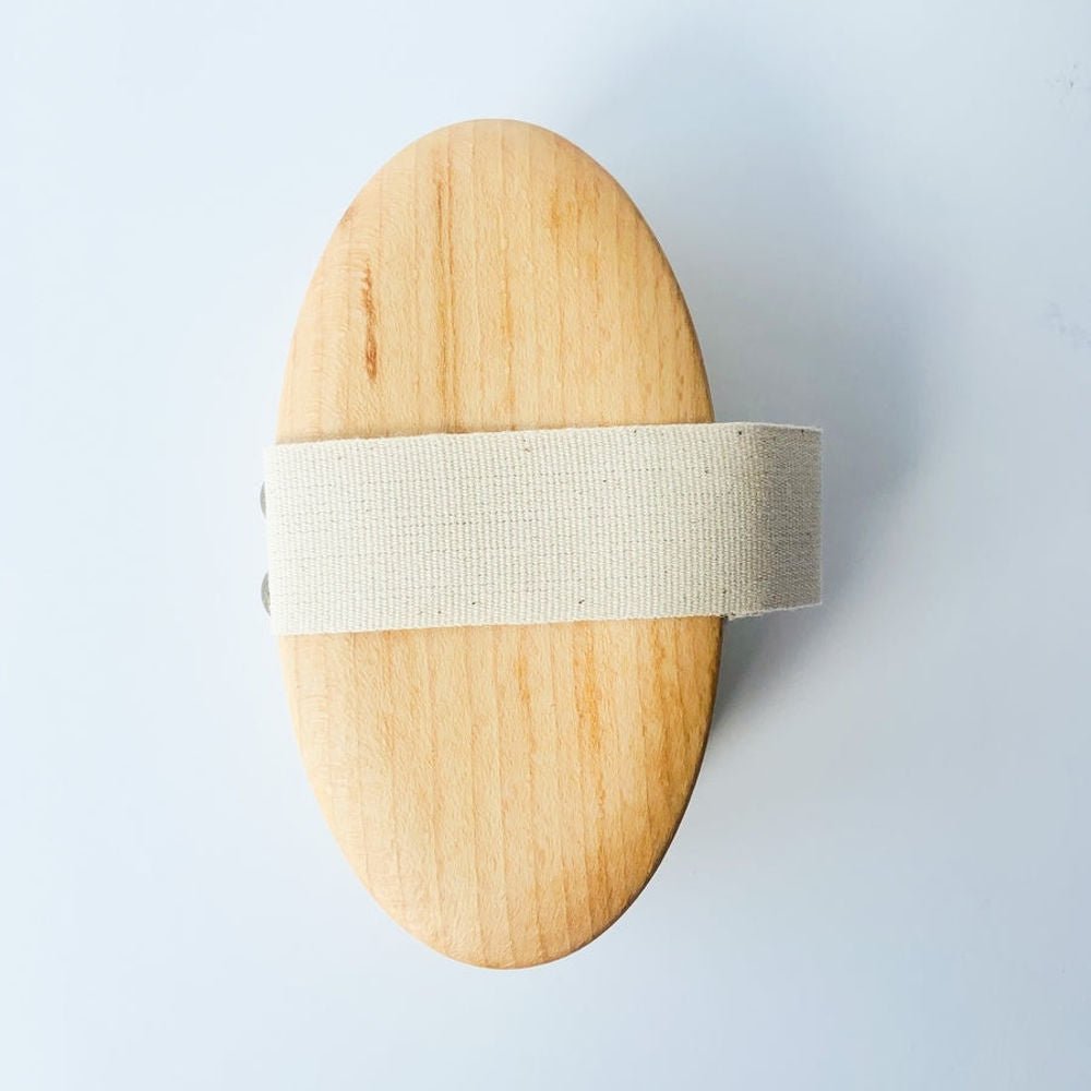 Tilley + Me Bamboo Dry Brush for Body – Exfoliate & Improve Circulation