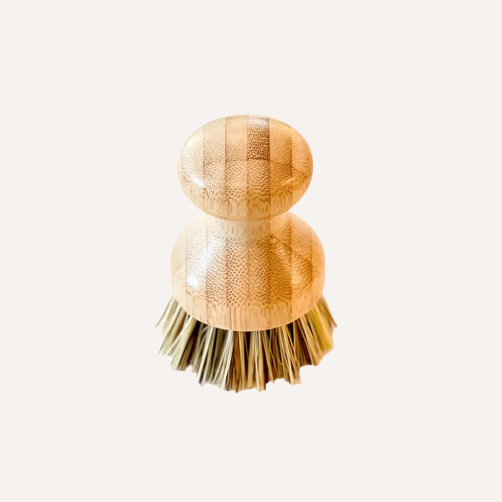 Tilley + Me Set of 2Sustainable Bamboo Pot Scrubber - Tough on Stains, Gentle on Earth
