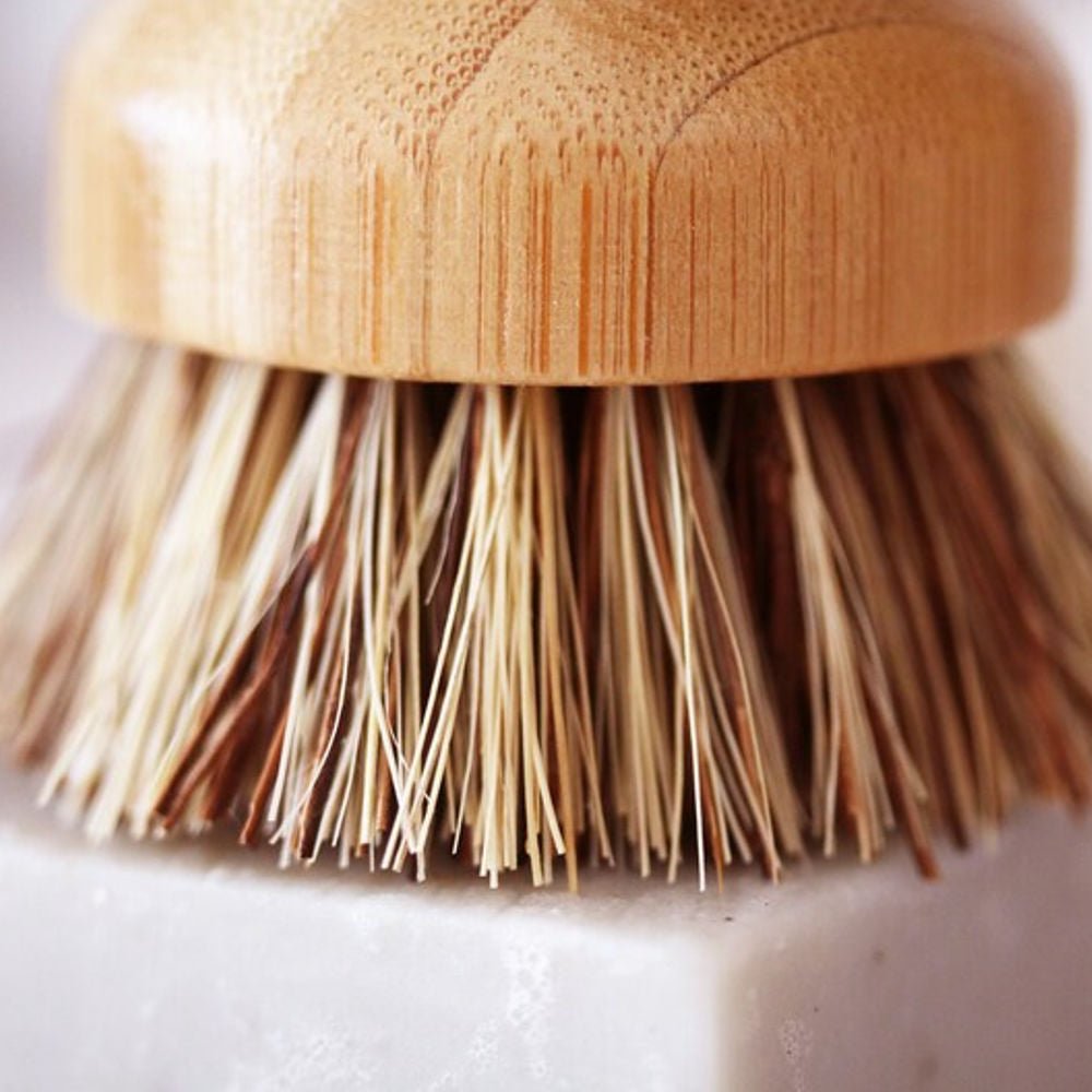 Tilley + Me Set of 2Sustainable Bamboo Pot Scrubber - Tough on Stains, Gentle on Earth