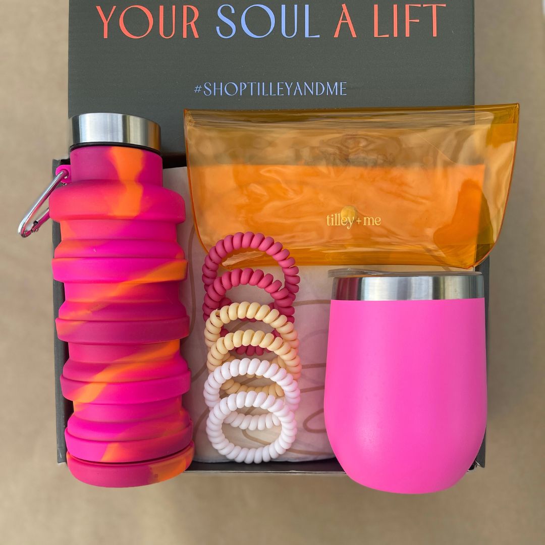 Tilley + Me Insulated Camping Tumbler – Dishwasher Safe, Stainless Steel, Leakproof & Durable