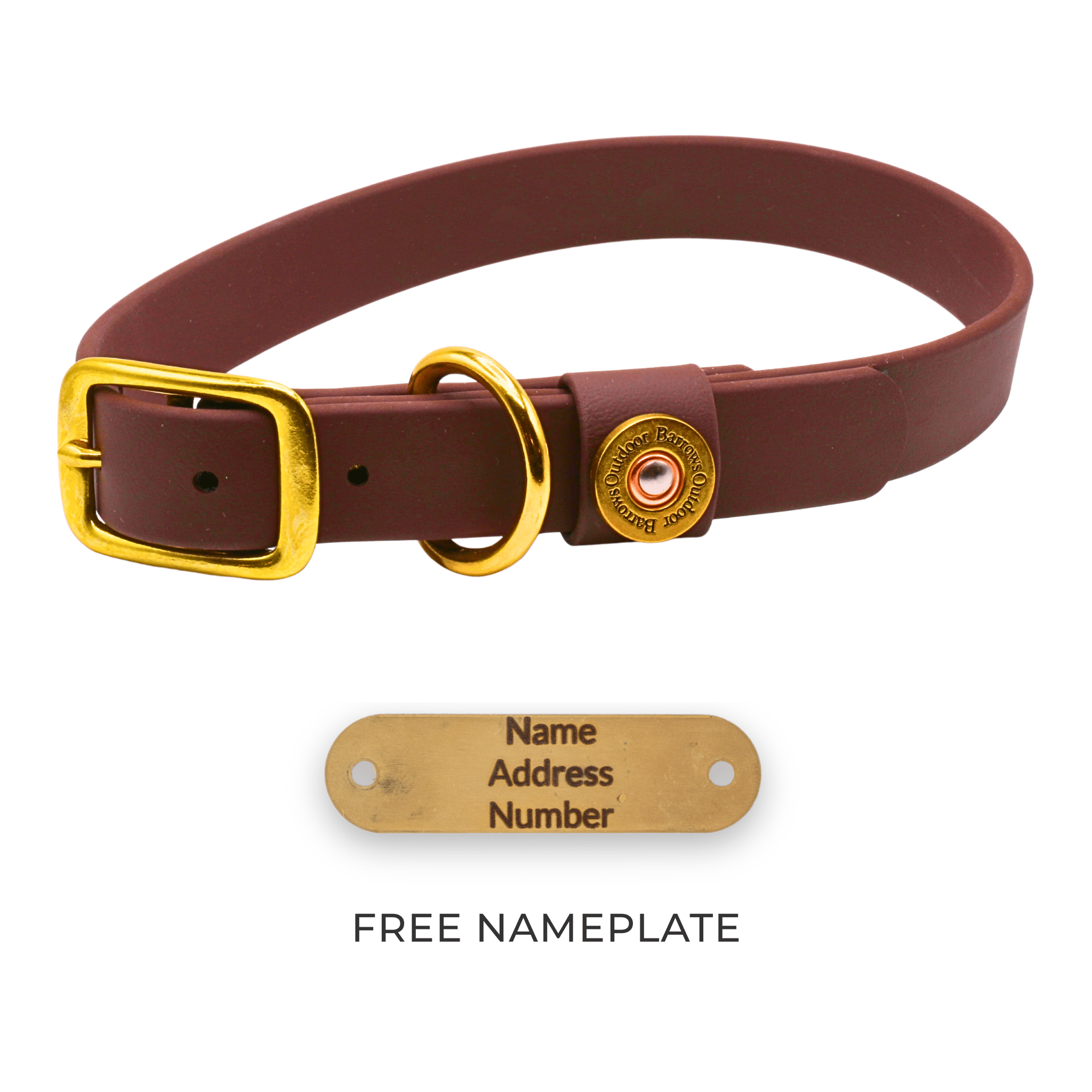 Barrows Dog Collar - Brown