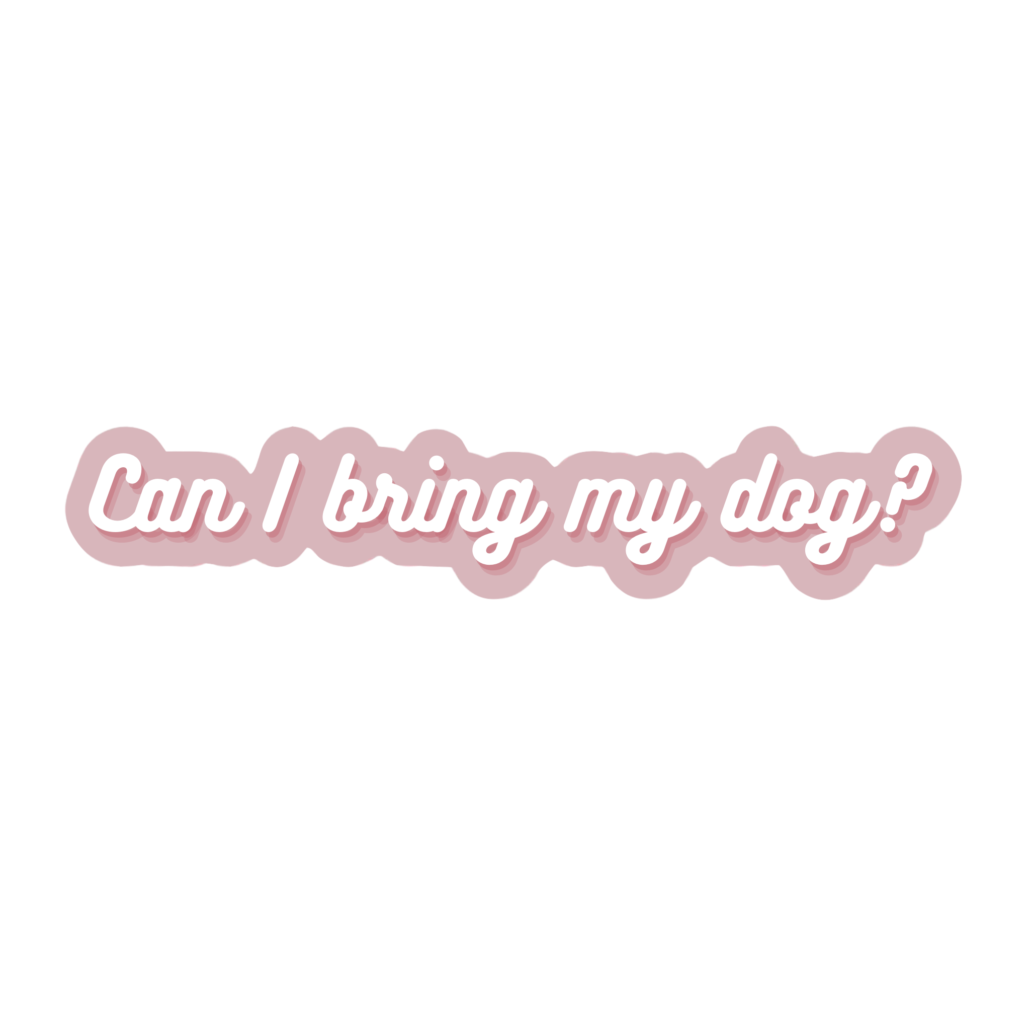 Fur Elise Can I Bring My Dog? Sticker