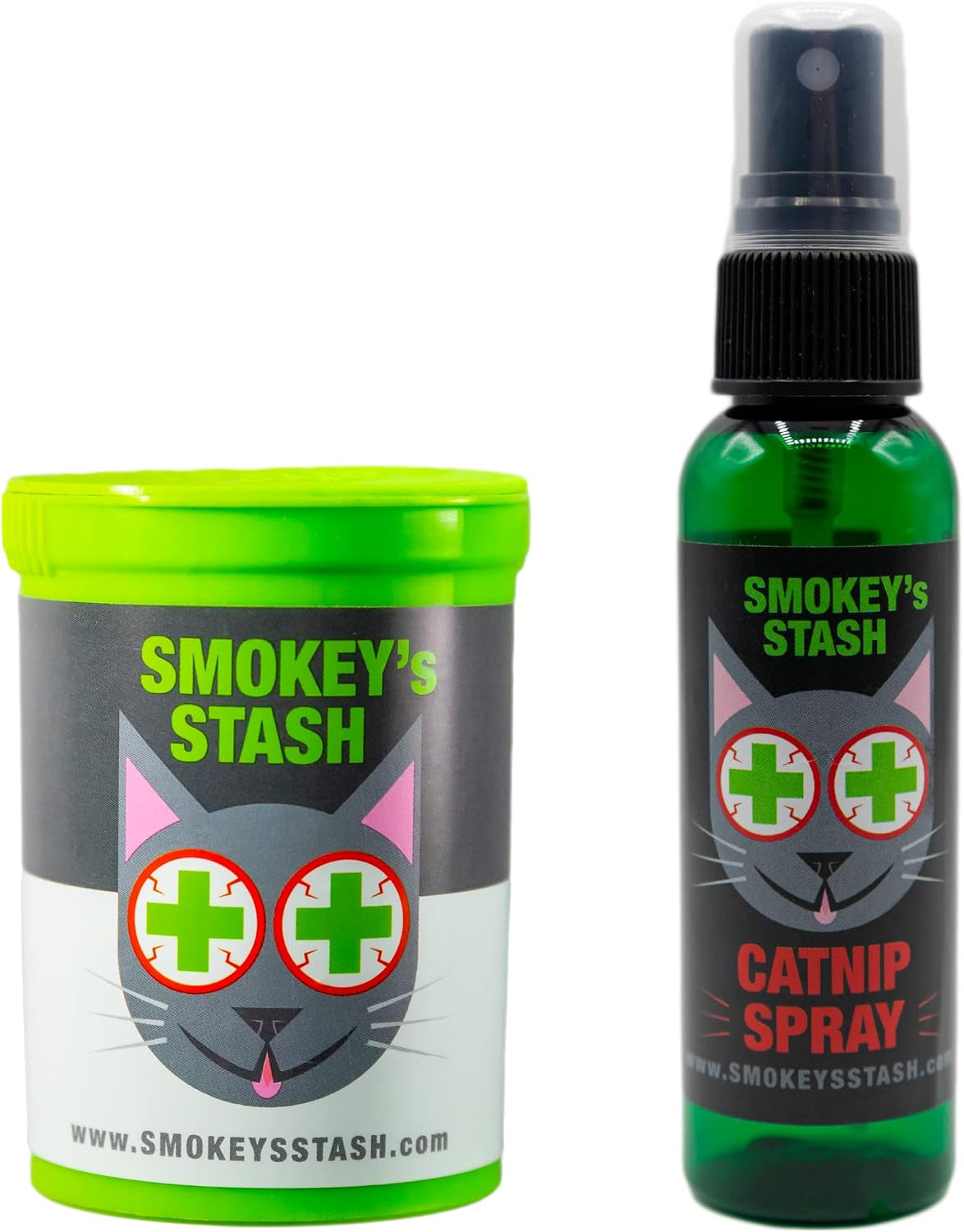 Catnip Spray & Organic Dried Catnip Bundle for Cats | USA Made Cat Training Set