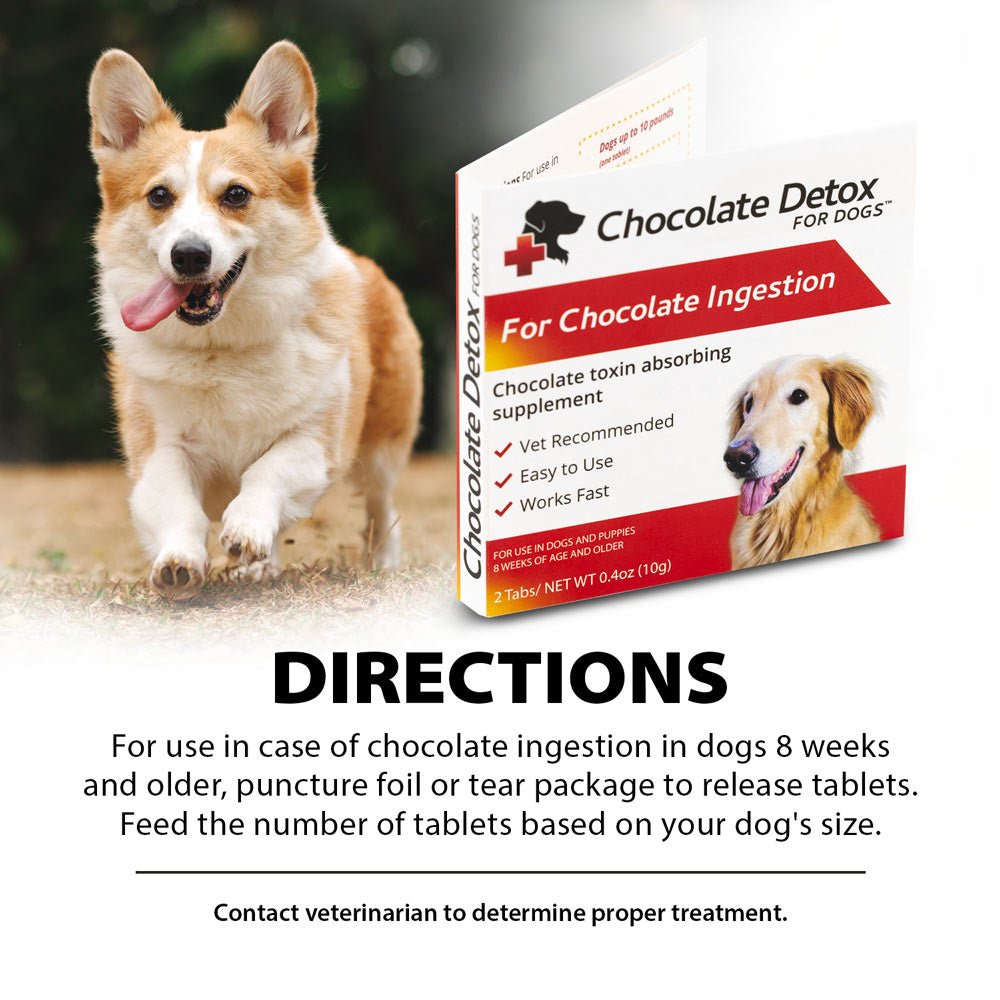 Chocolate Detox for Dogs Chocolate Toxin Absorbing Supplement