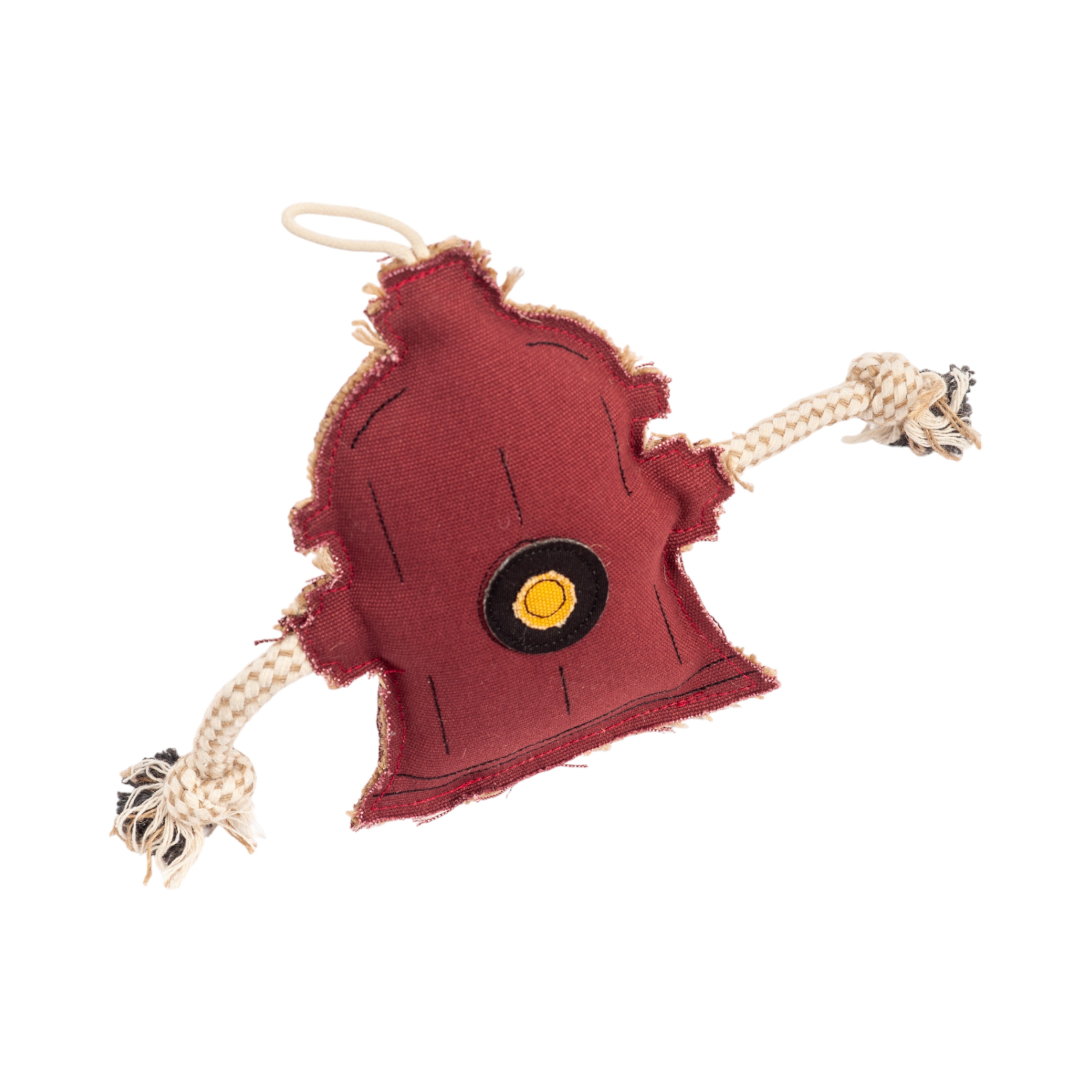Fire Hydrant Canvas & Jute Dog Chew Toy