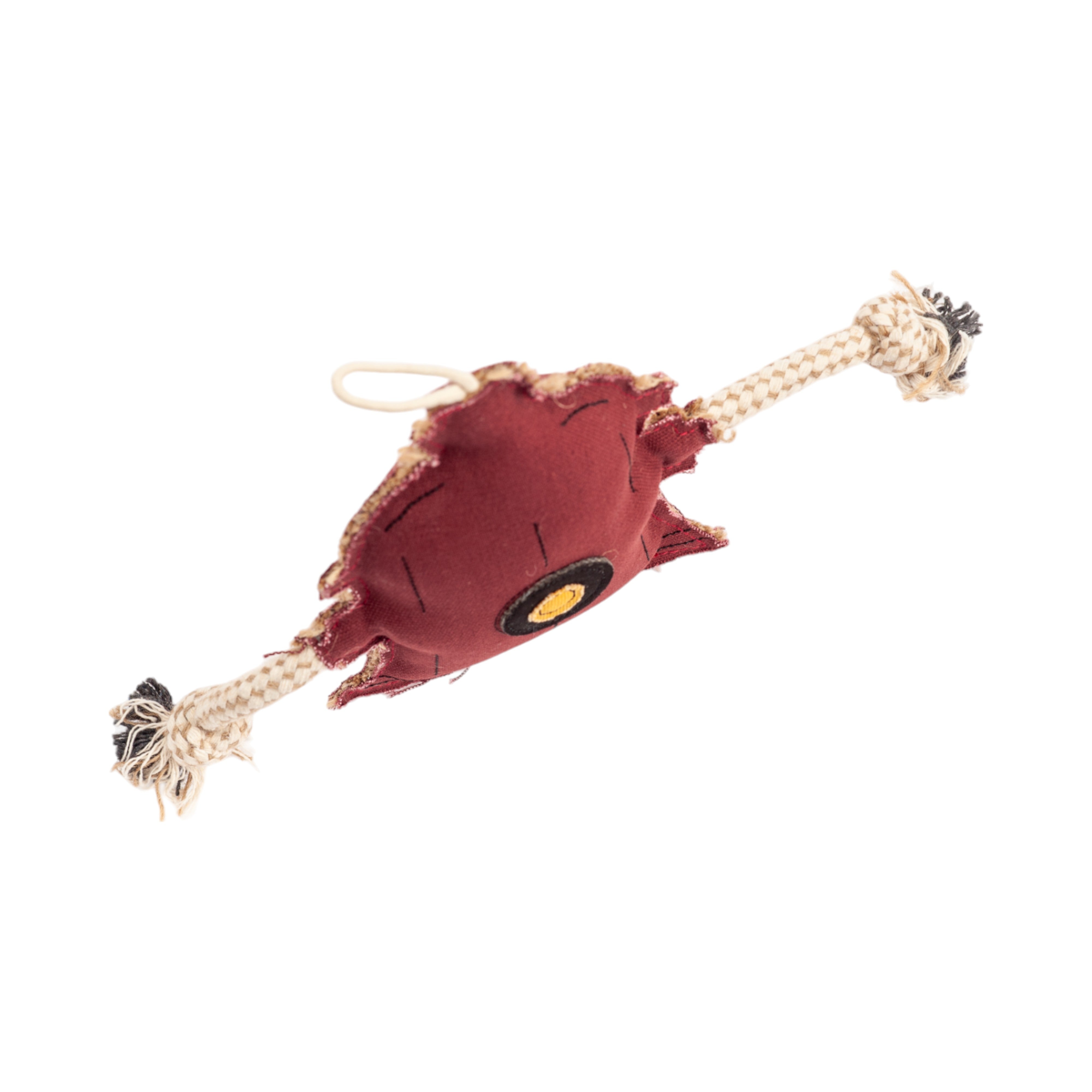 Fire Hydrant Canvas & Jute Dog Chew Toy