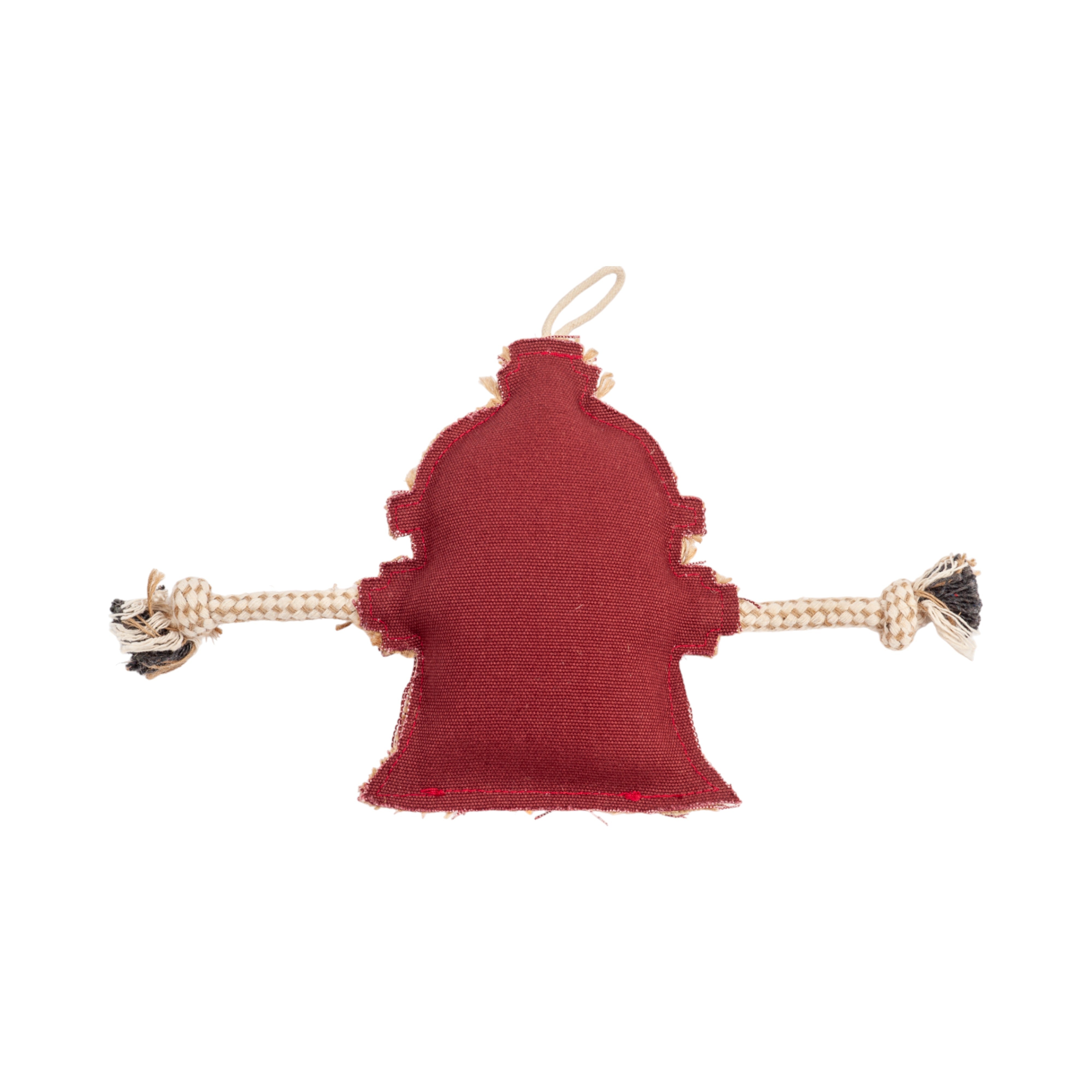 Fire Hydrant Canvas & Jute Dog Chew Toy