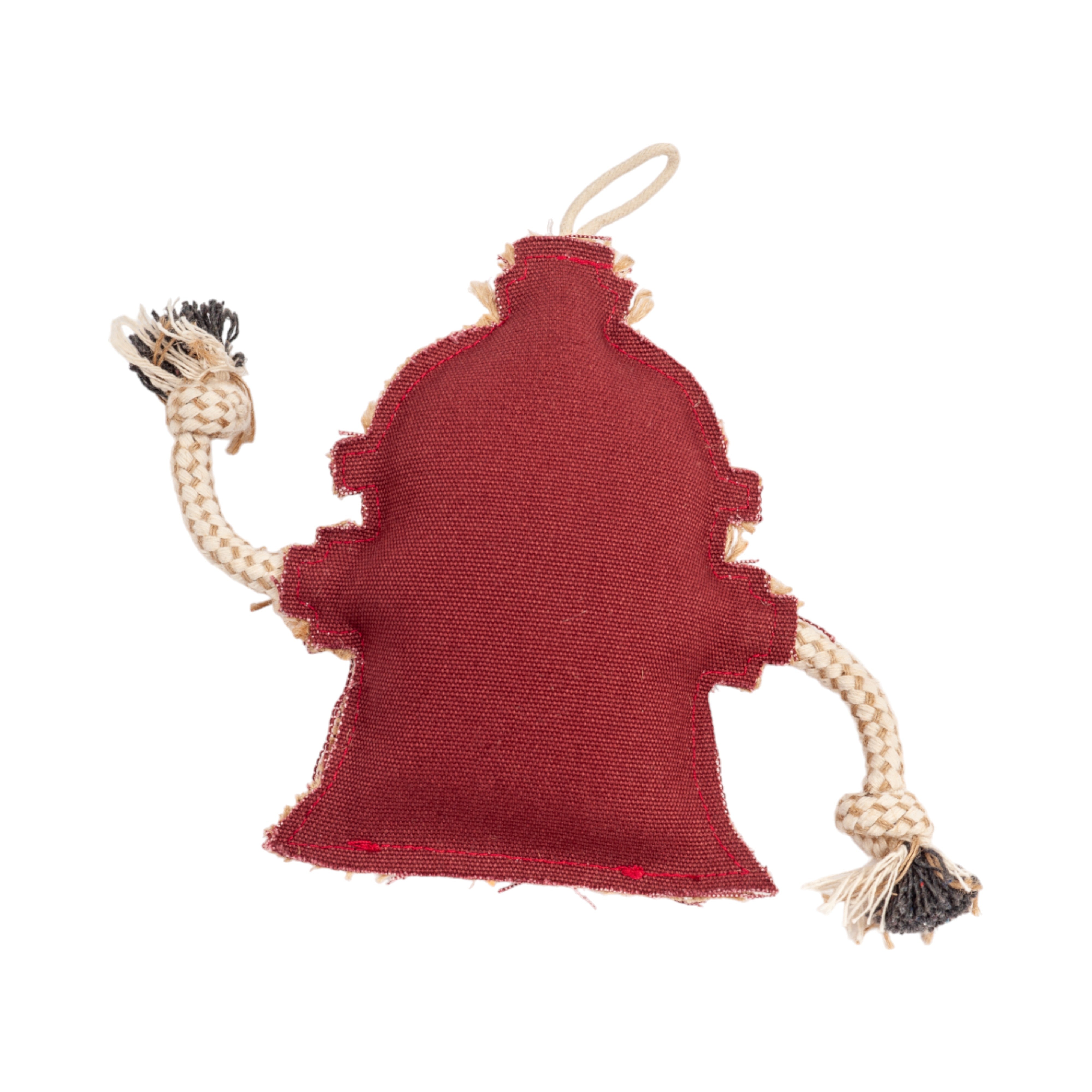 Fire Hydrant Canvas & Jute Dog Chew Toy