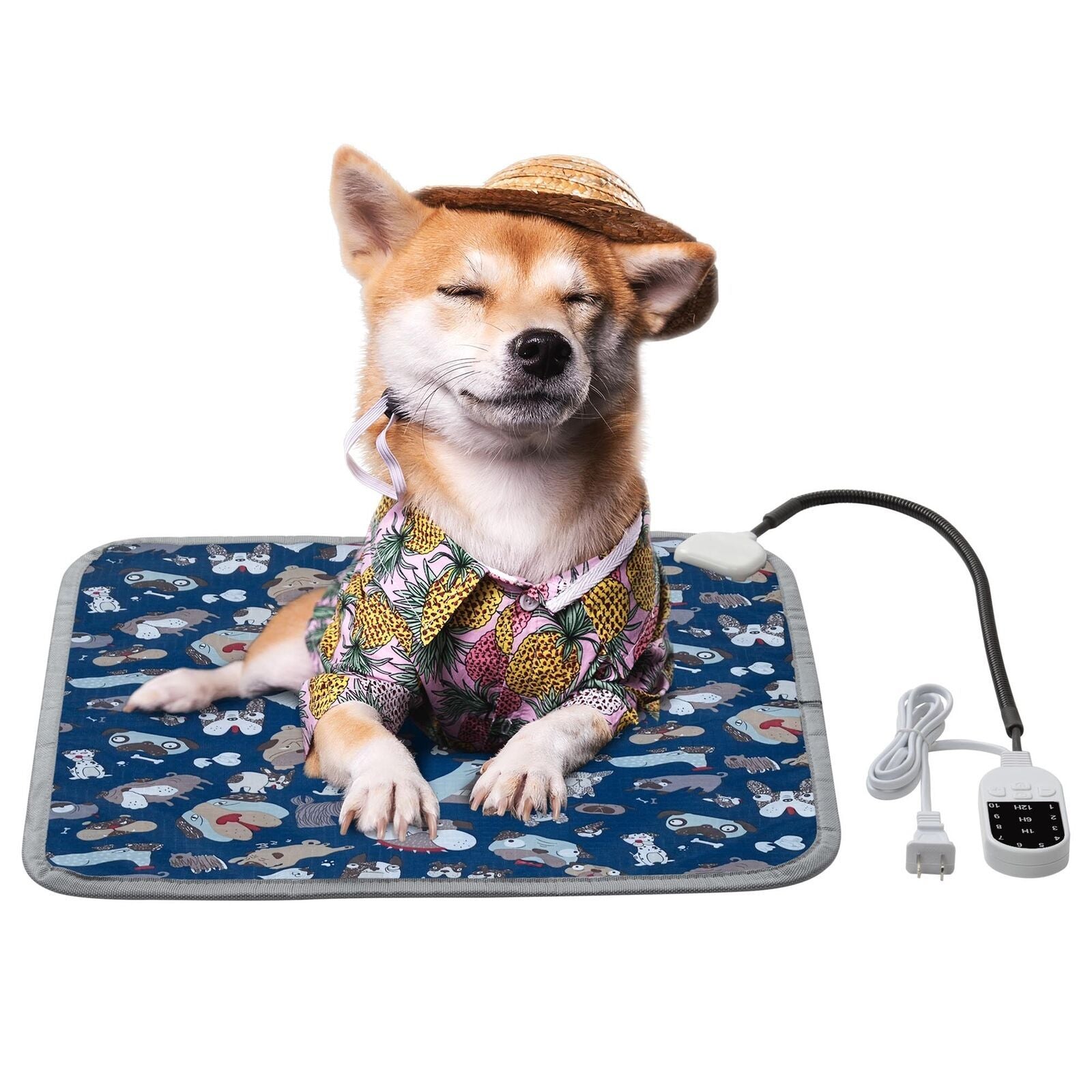 Pet Heating Pad Dog Electric Waterproof Mat Warming Bed Indoor Heated Bed(D0101HEBZVU.)