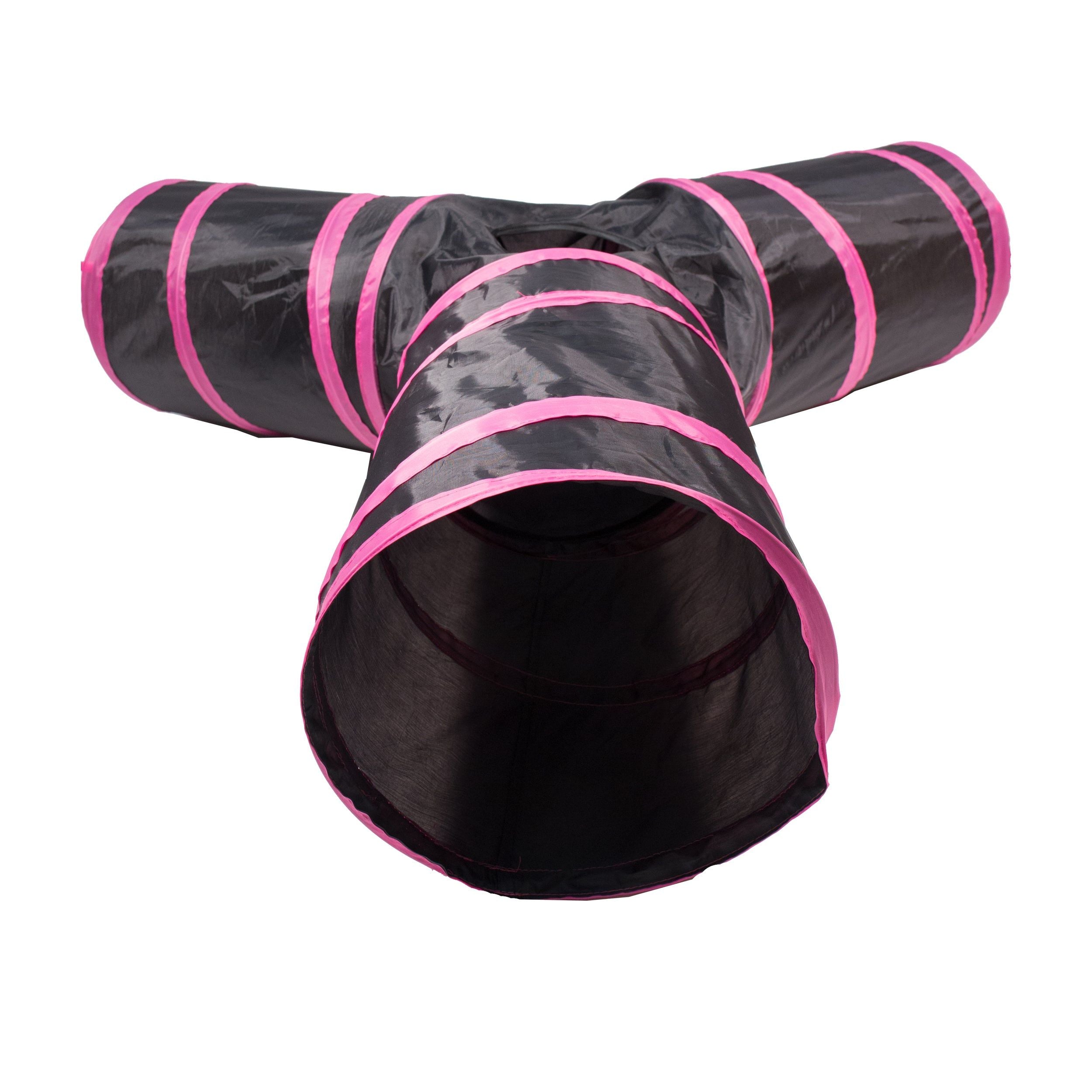 Pet Life Cat House, Pink/Black