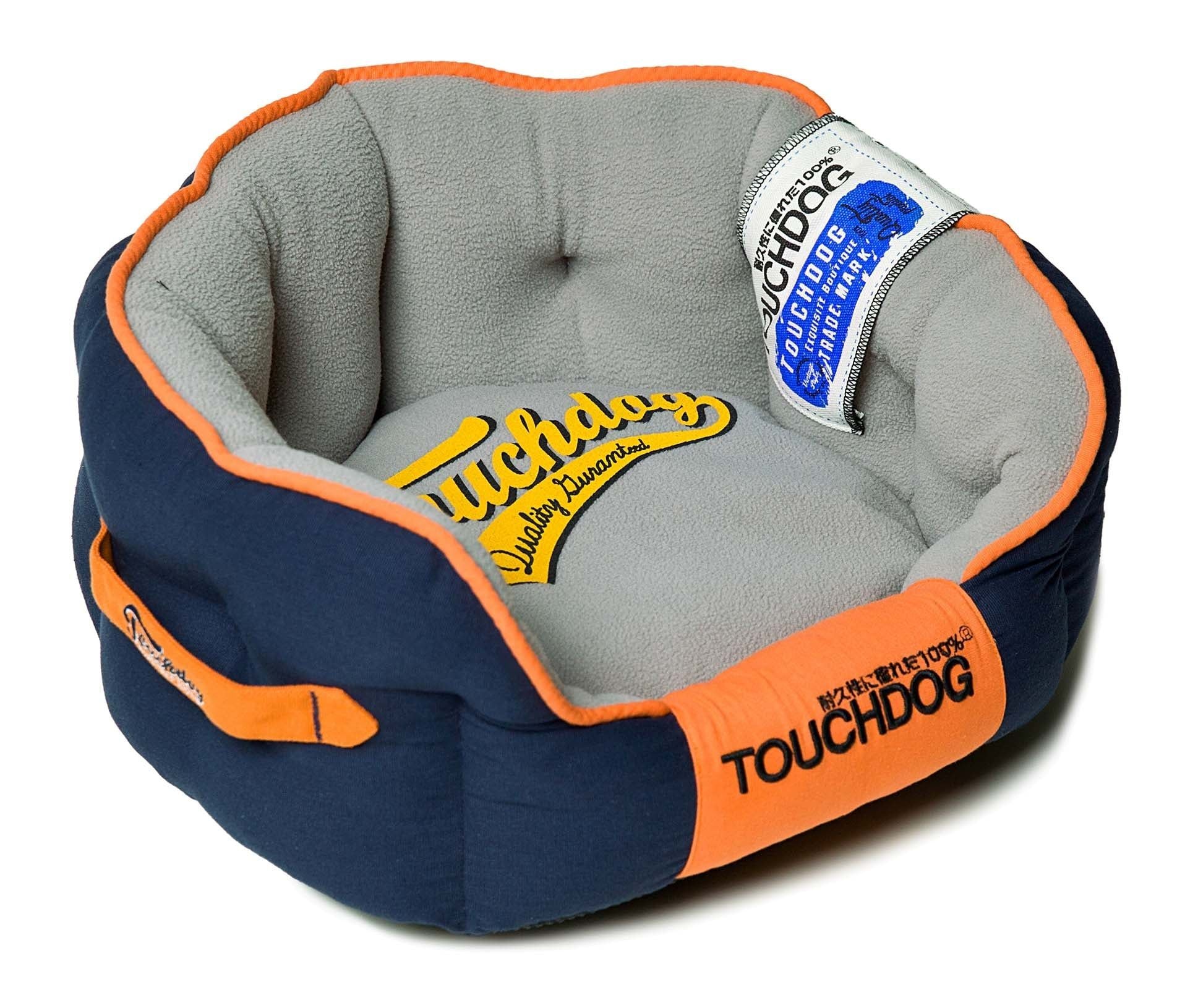 Touchdog Original Castlebark Ultimate Rounded Premium Dog Bed(D0102H7Lkgg.)