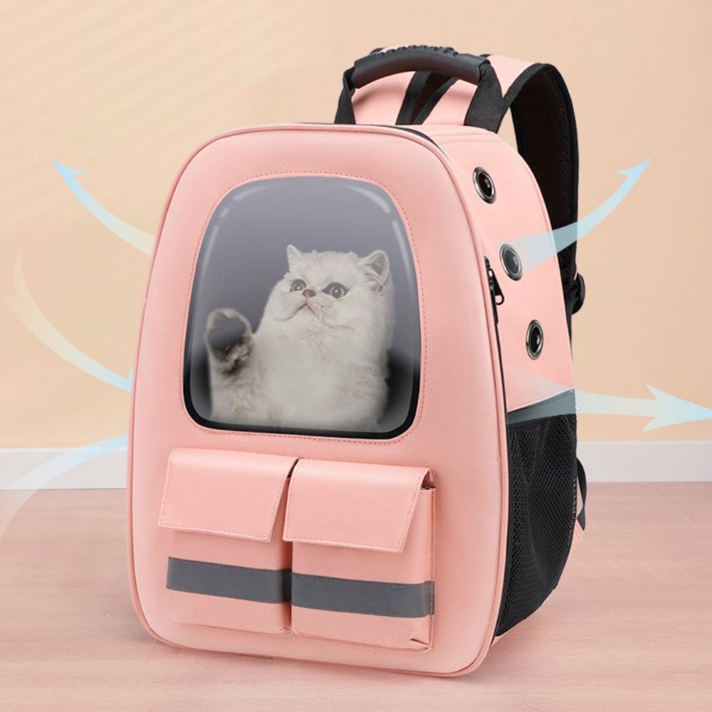 Pet Breathable Traveling Backpack(D0102H7Sg42)