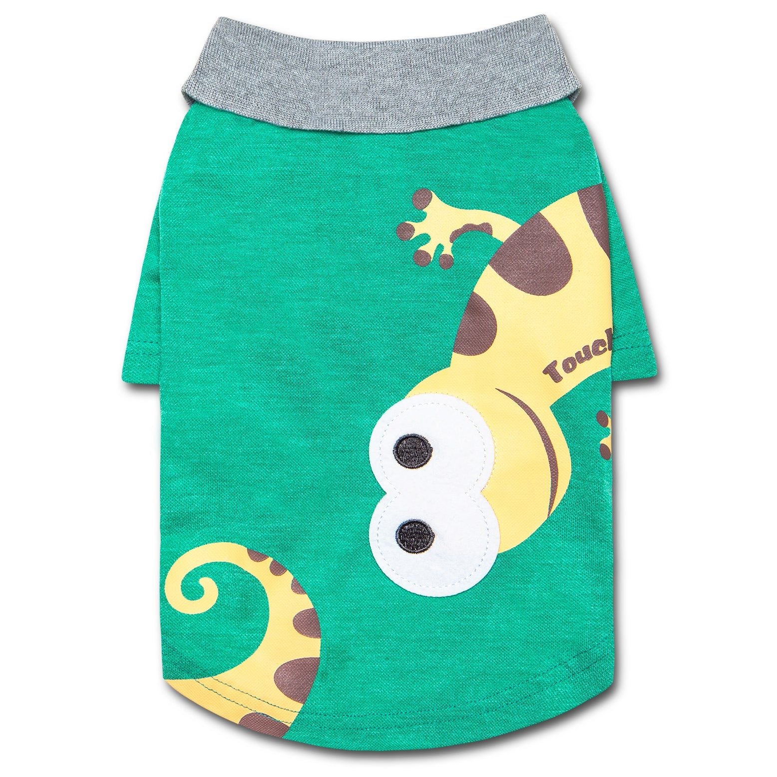 Touchdog  'Arubark' Caribbean Style Dog Polo T-Shirt(D0102HAXPRG.)