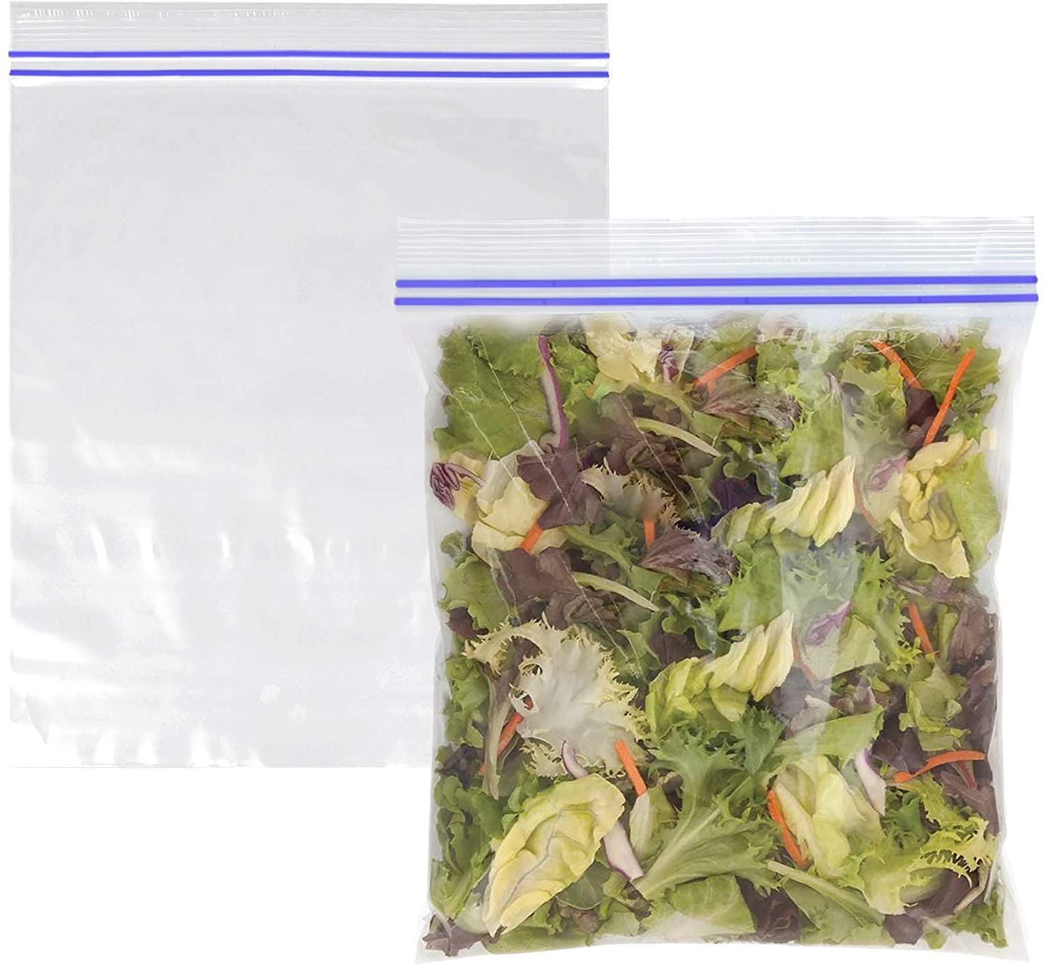 Pack of 4000 clear Zipper Bags 3 x 4 Seal Top Polyethylene Bags 3x4 Thickness 2 mil Reclosable Poly Bags for Packing Storing Ide