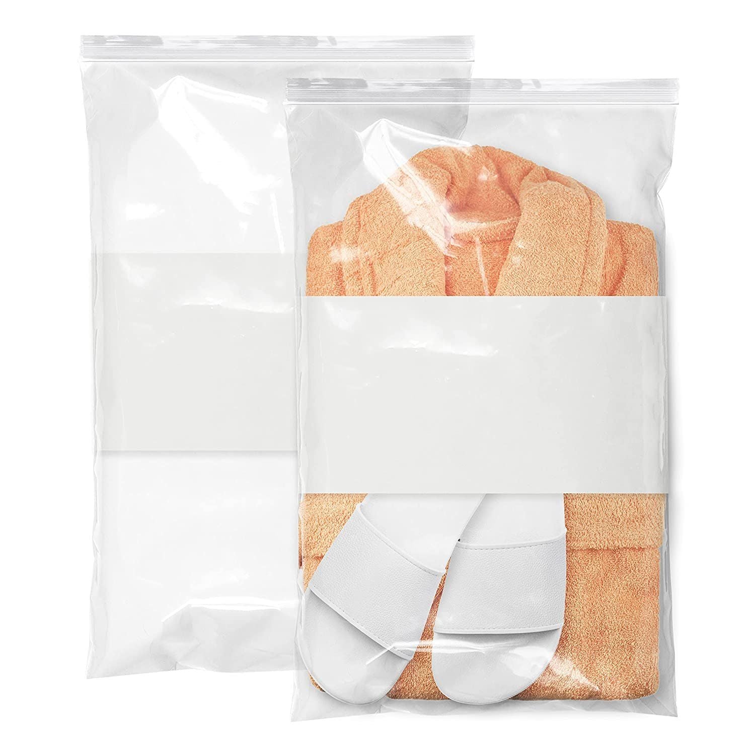 Pack of 1000 Zipper Bags clear 3 x 5 Ultra Thick Seal Top Polyethylene Bags for Packing and Storing 3x5 Thickness 4 mil Plastic 