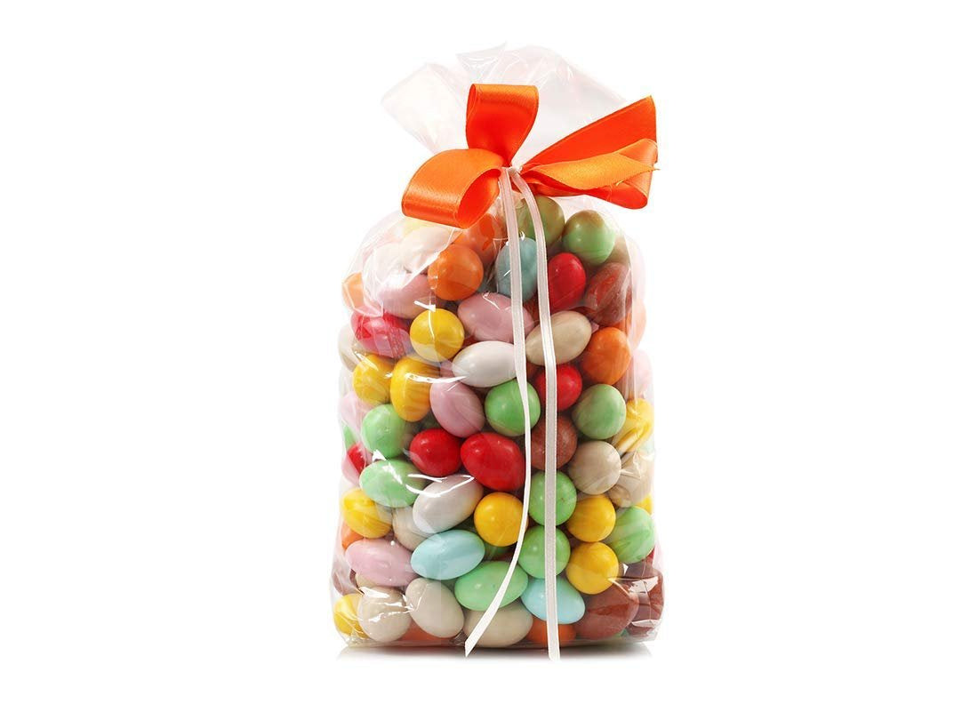 Pack of 250 Flat Poly Bags 36 x 40 X-Large Jumbo clear Bags 36x40 Thickness 125 mil Plastic Bags for Storing and Transporting Id