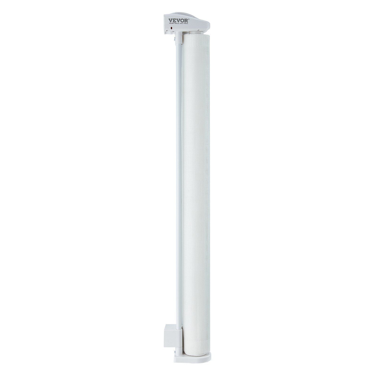 Vevor Retractable Baby Gates For Stairs, Extends Up To 76.8' Wide, Mesh Dog Gate For The House, 34' Tall Extra Wide Child Safety Gates For Doorways, Hallways, Pet Cat Gate Indoor & Outdoor, White
