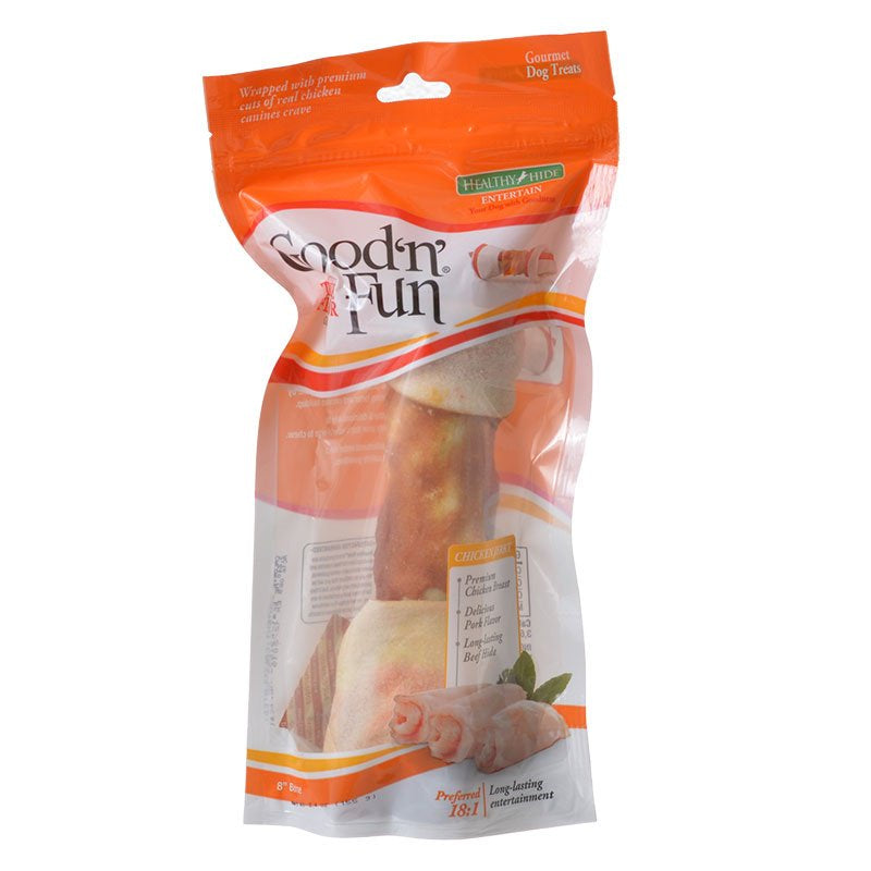 Healthy Hide Goodn Fun TripleFlavor Chews Large Beef, Pork and Chicken