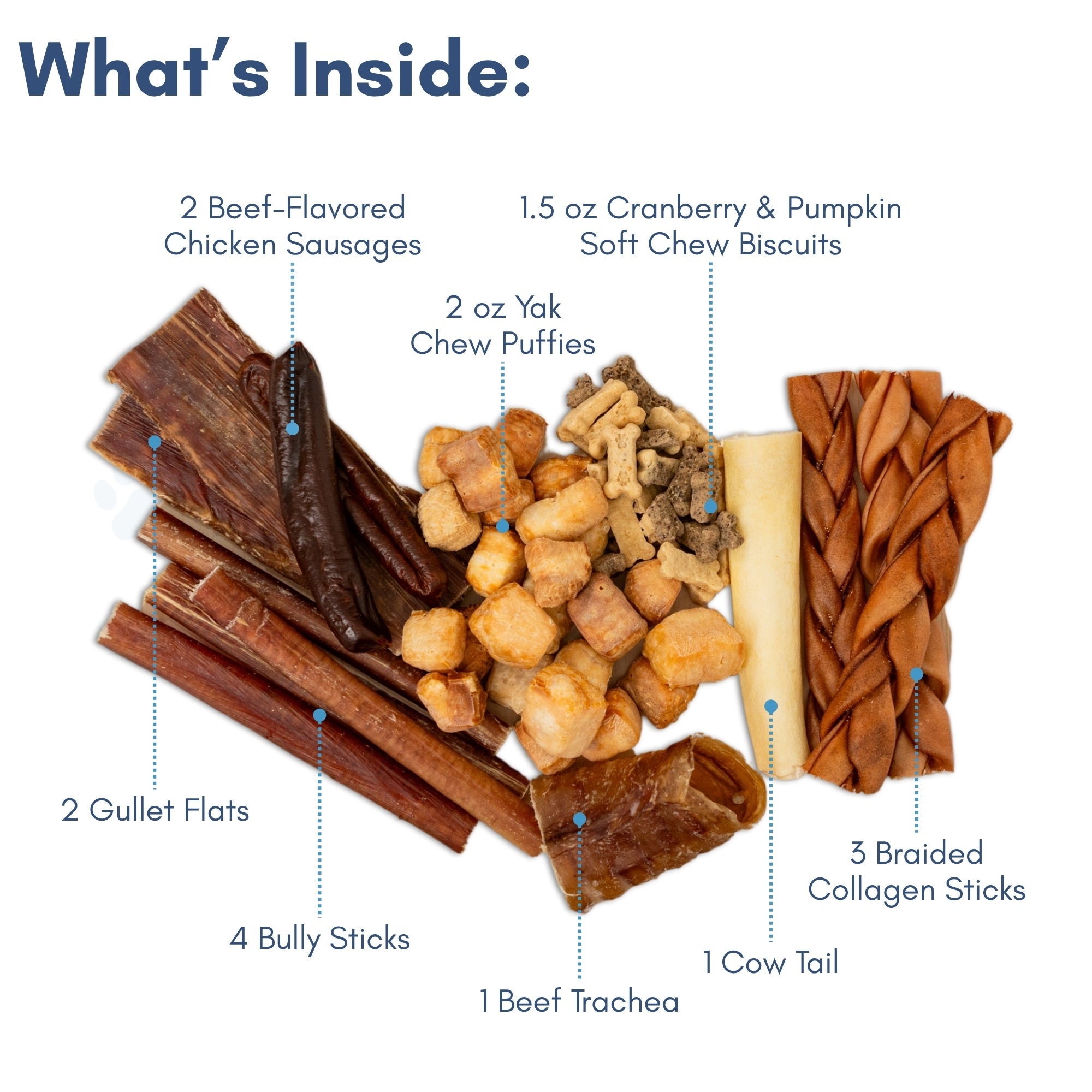 Country Living Bark-Uterie Board Dog Treat Assortment