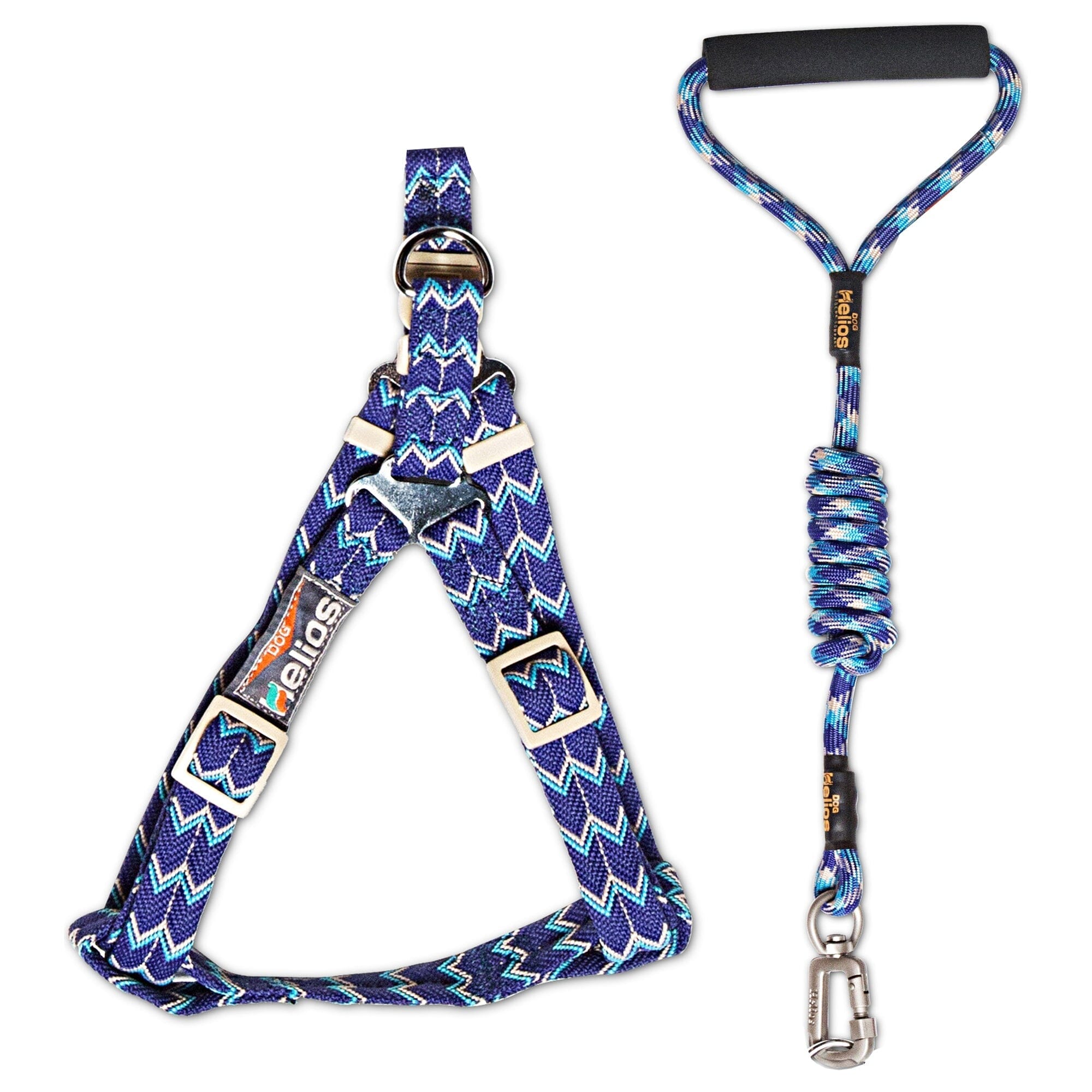 Dog Helios 'Surfside' Adjustable Dog Harness and Leash