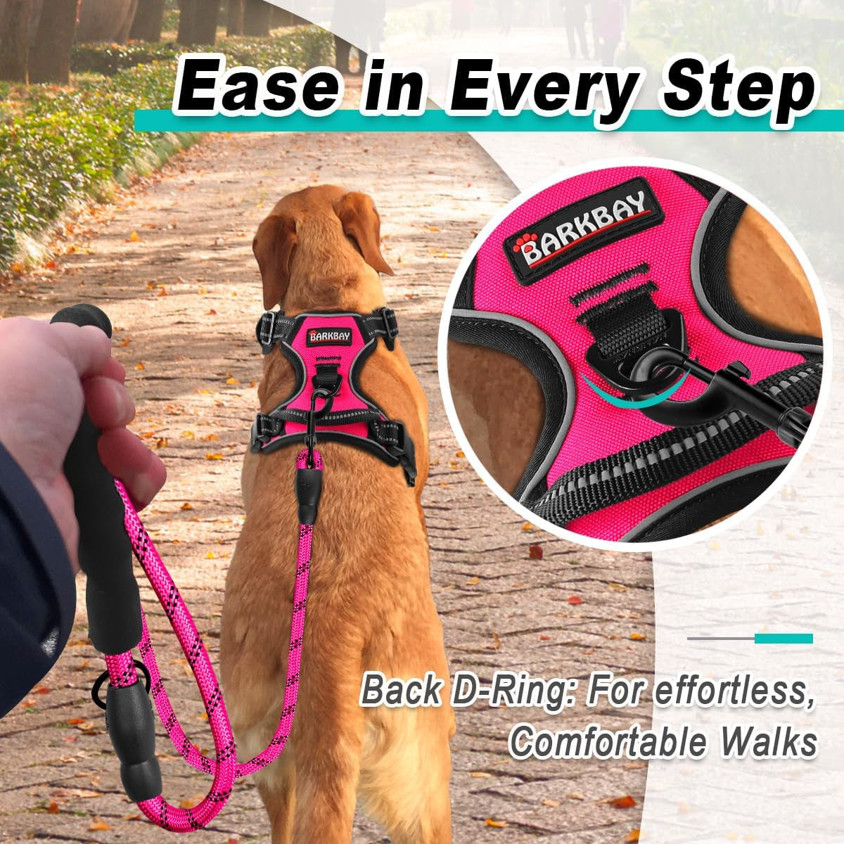 No Pull Dog Harness Adjustable Reflective Oxford Vest Small Medium Large Dogs