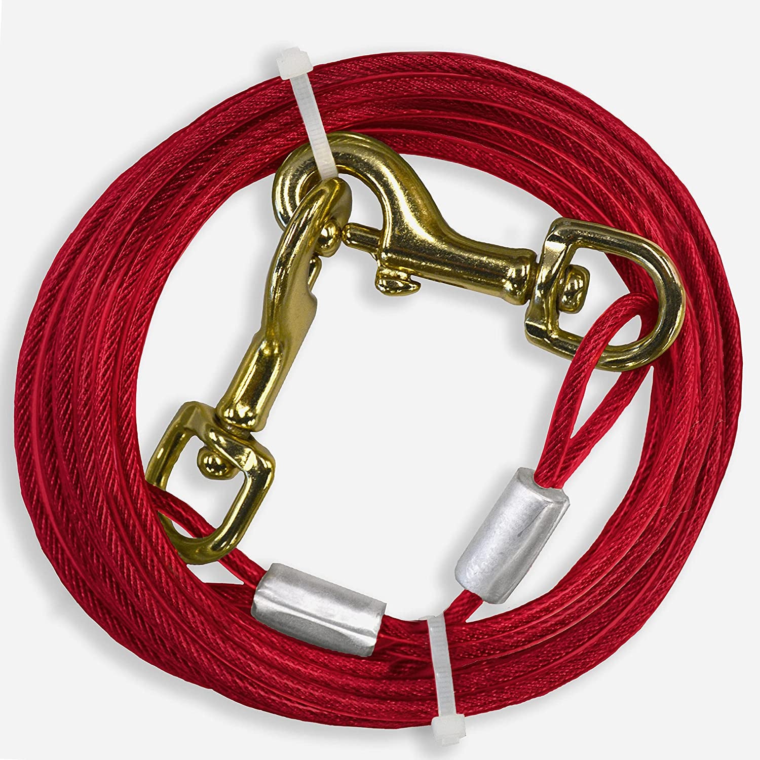 Four Paws Walk About Tie Out Cable Medium Weight For Dogs
