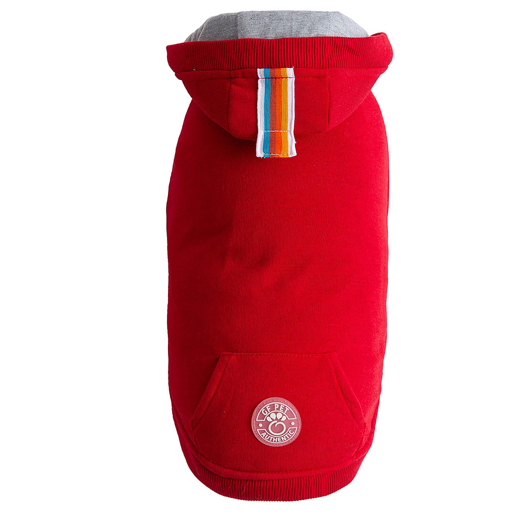 GF Pet ElastoFit Urban Hoodie  Red  2XS