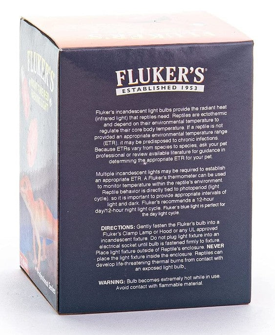Flukers Nighttime Red Basking Light Professional Series