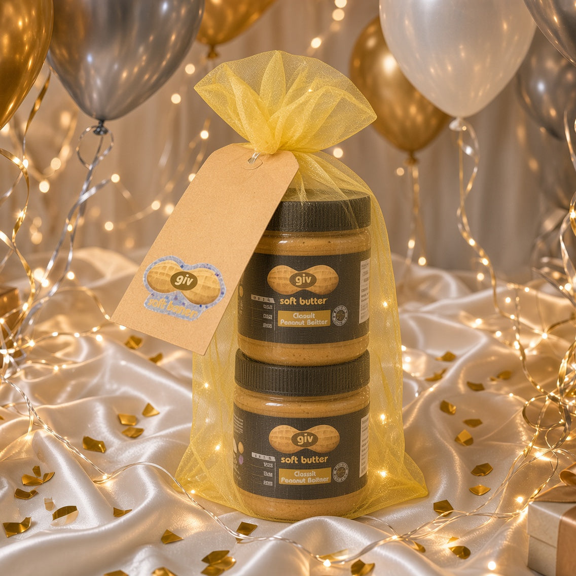 Peanut Better Two 12oz Jar Gift Set